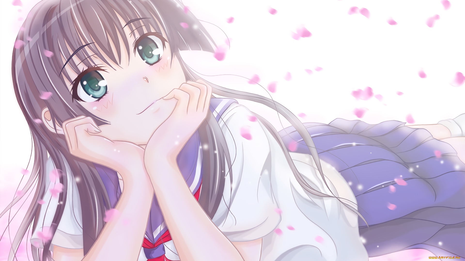 аниме, toaru, majutsu, no, index, взгляд, девушка, фон