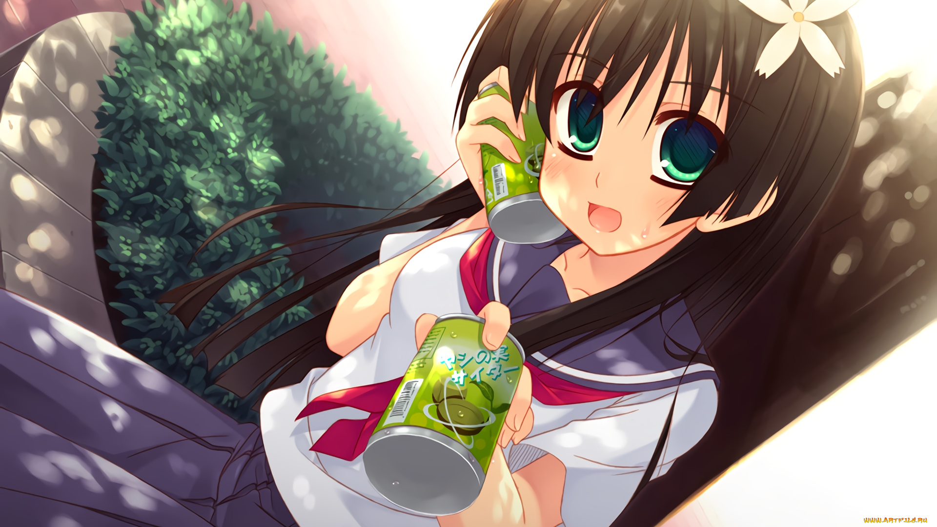 аниме, toaru, majutsu, no, index, взгляд, девушка, фон