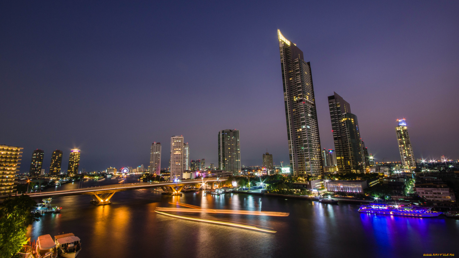 bangkok, города, бангкок, , таиланд, панорама