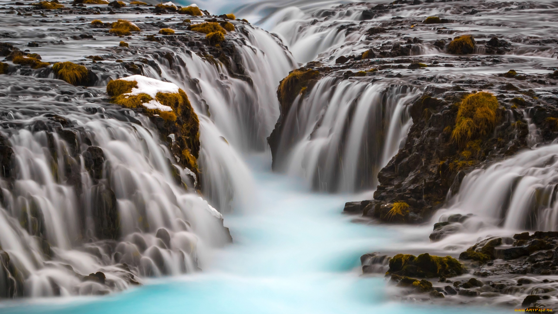 bruarfoss, waterfalls, , iceland, природа, водопады, iceland, bruarfoss, waterfalls