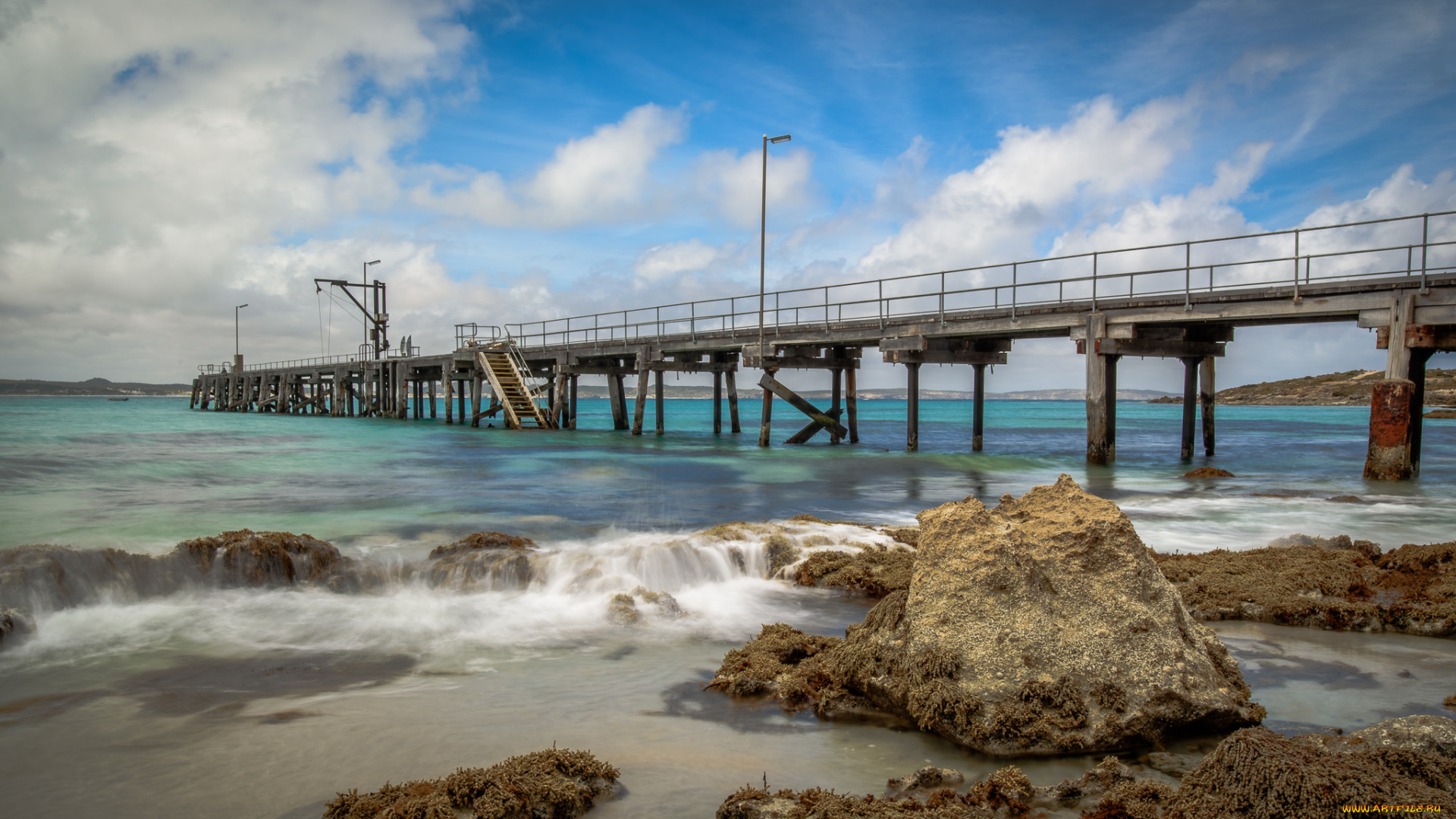 природа, побережье, берег, море