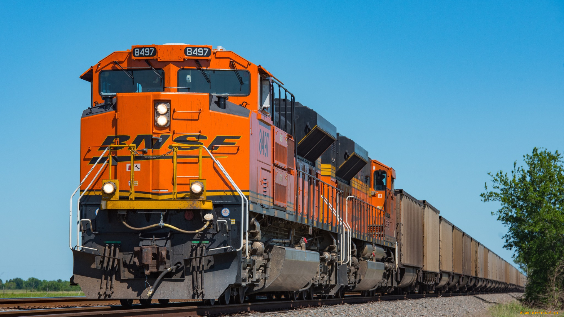 техника, поезда, локомотив, состав