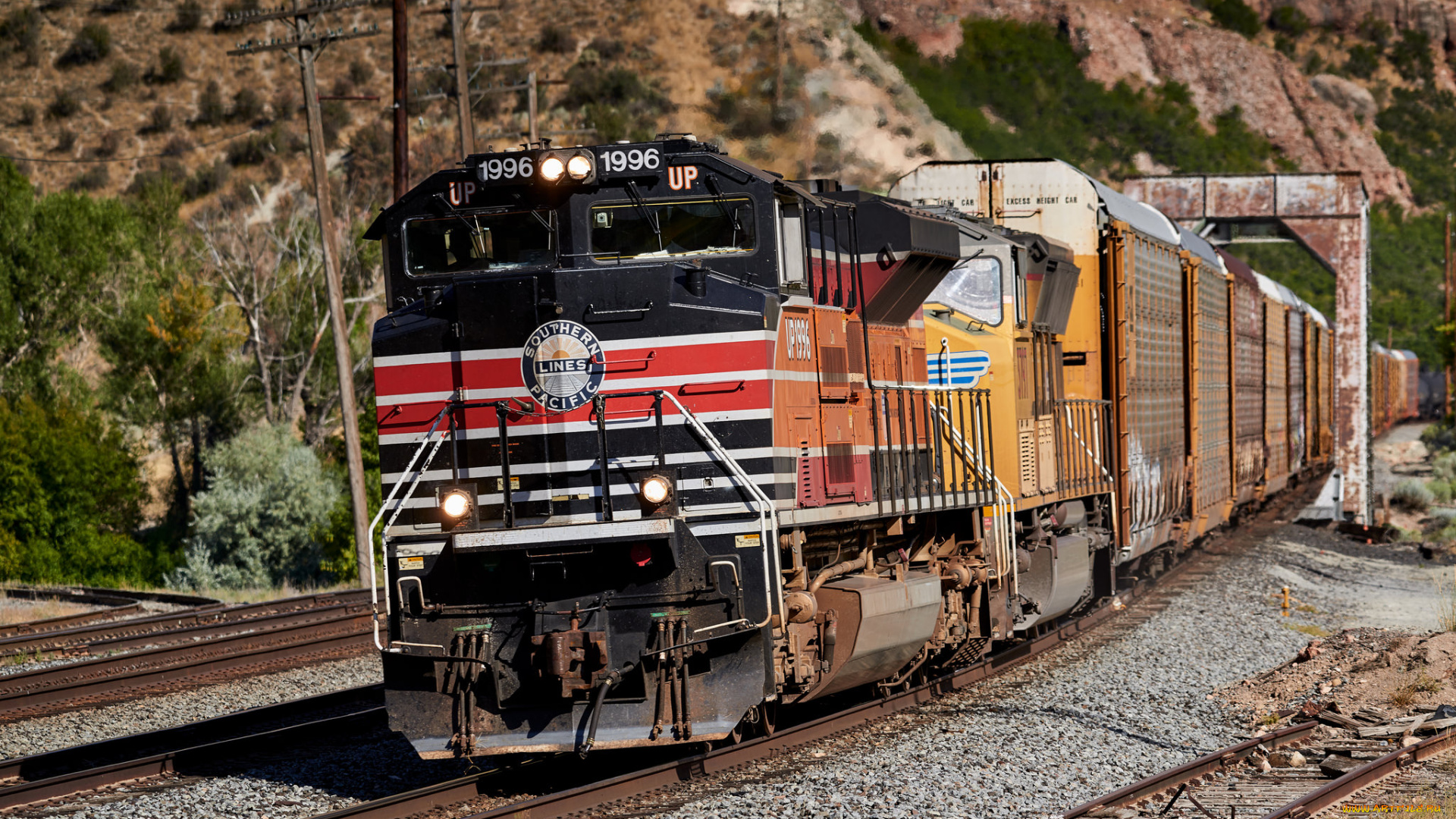 техника, поезда, состав, локомотив