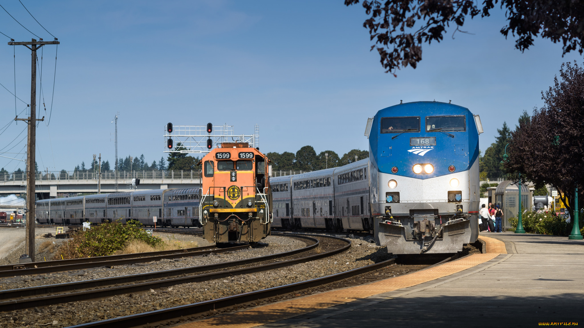 техника, поезда, состав, локомотив