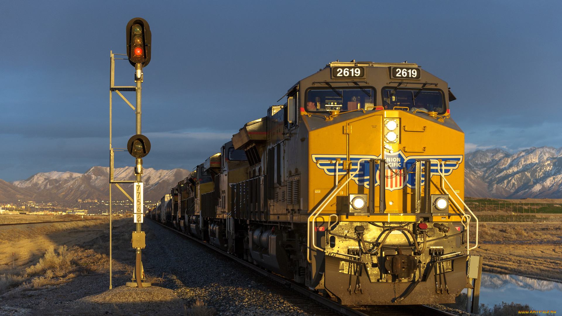 техника, поезда, состав, локомотив