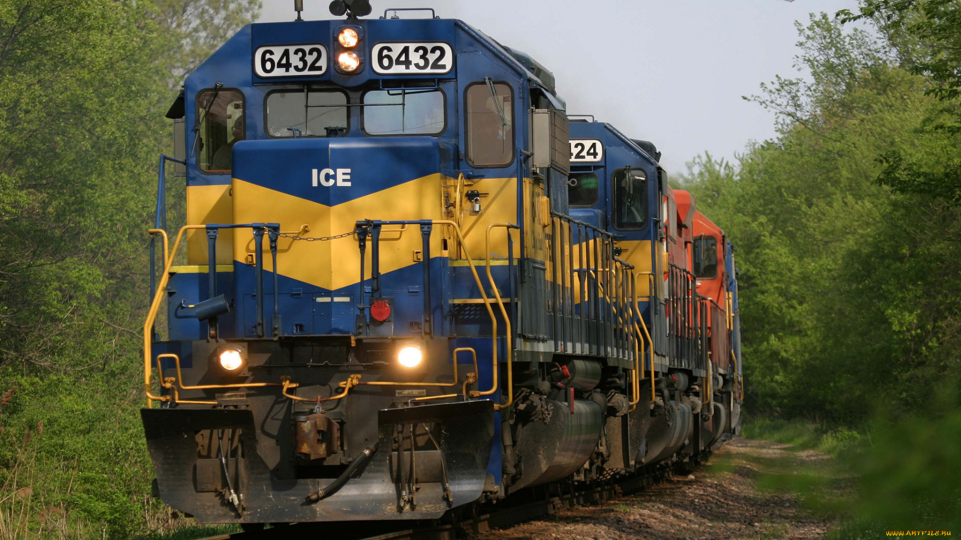 техника, поезда, состав, локомотив