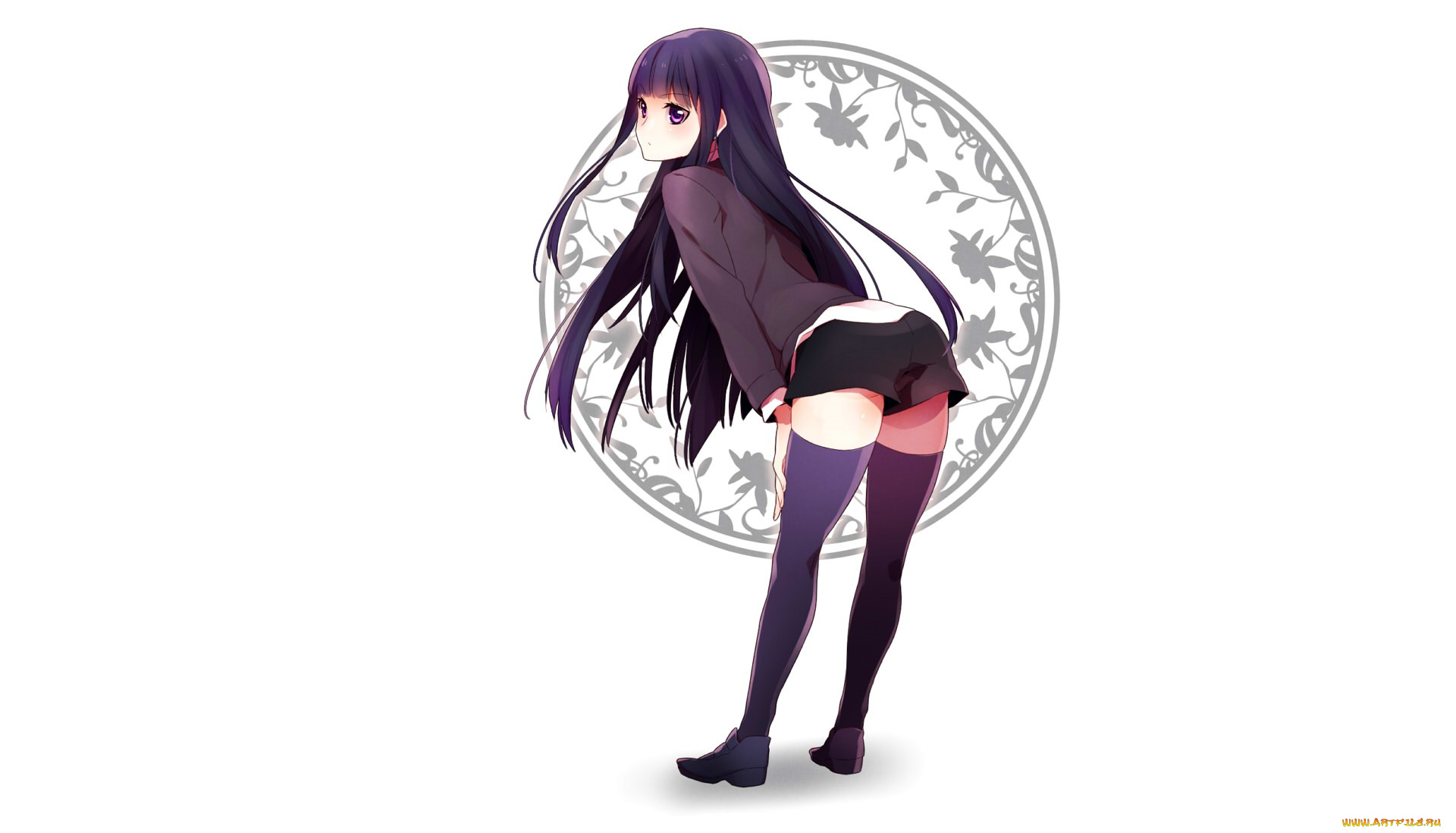 аниме, inu, x, boku, ss, девушка