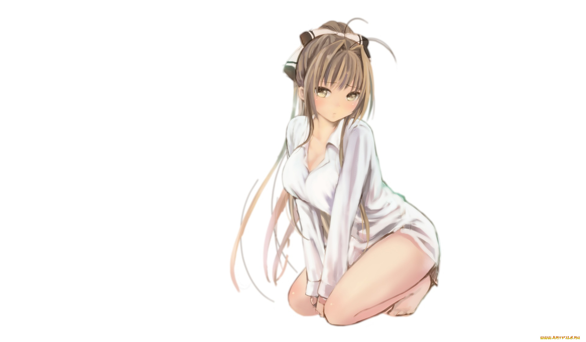 аниме, amagi, brilliant, park, девушка