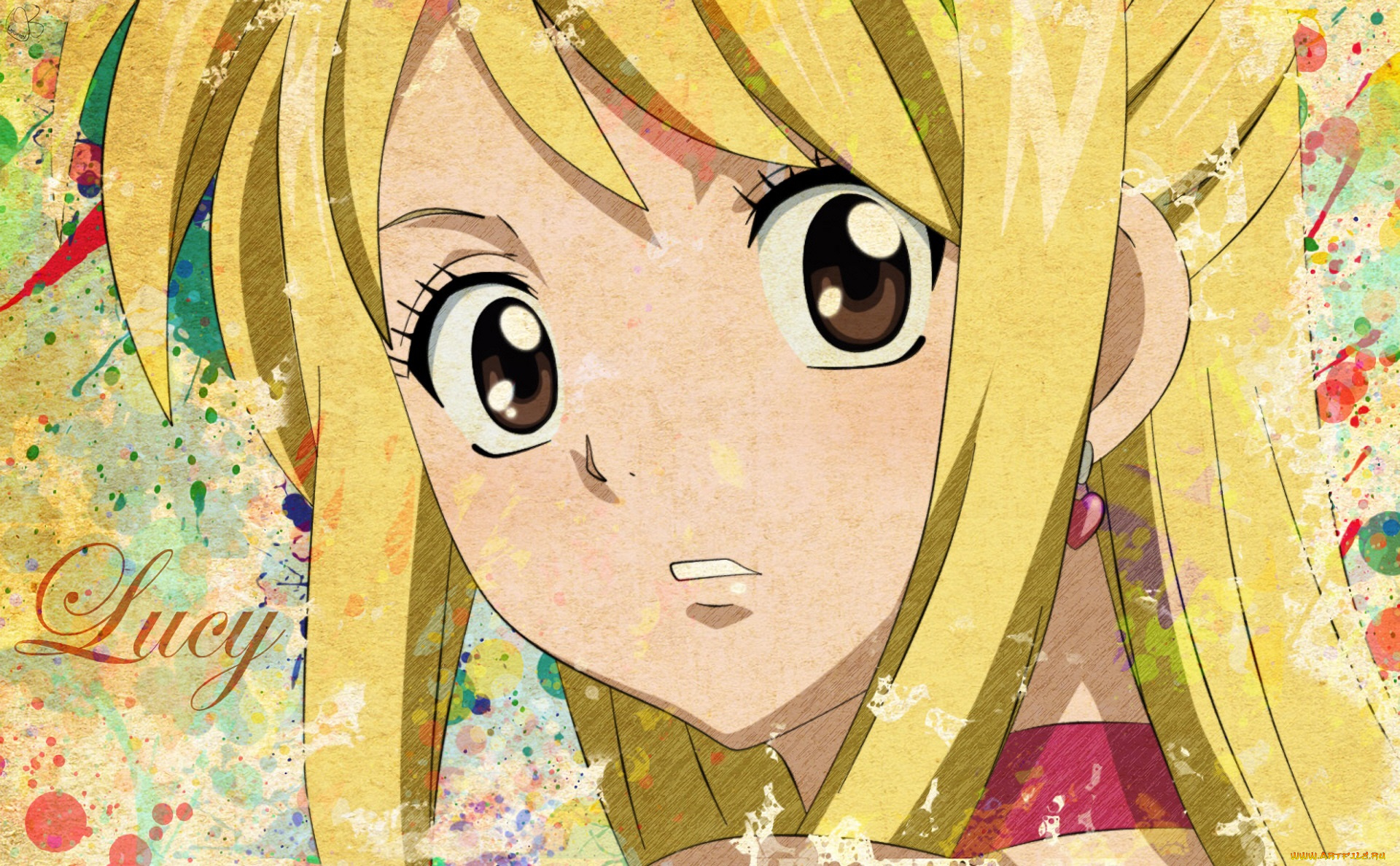 аниме, fairy, tail, хвост, феи