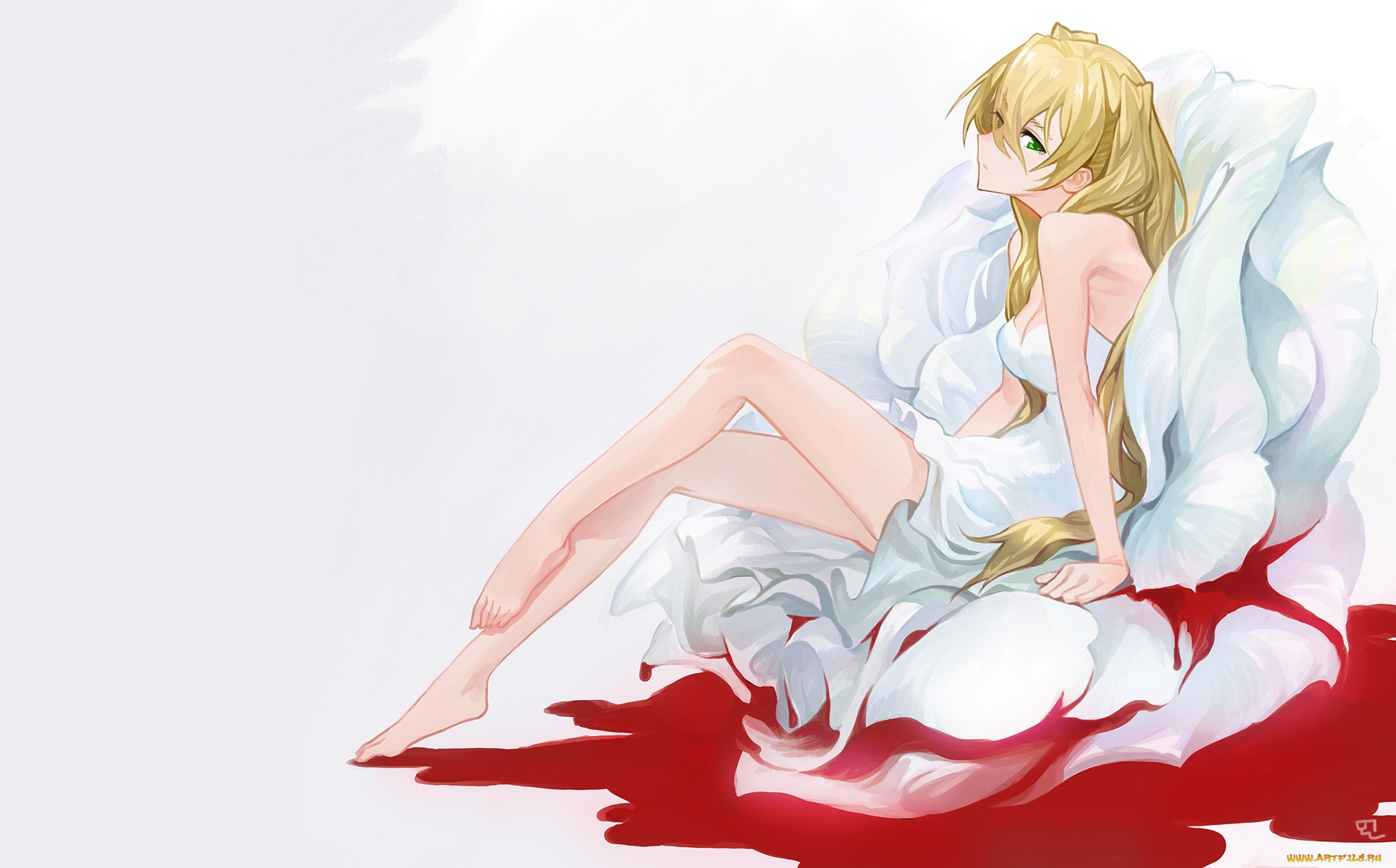 аниме, kekkai, sensen, девушка