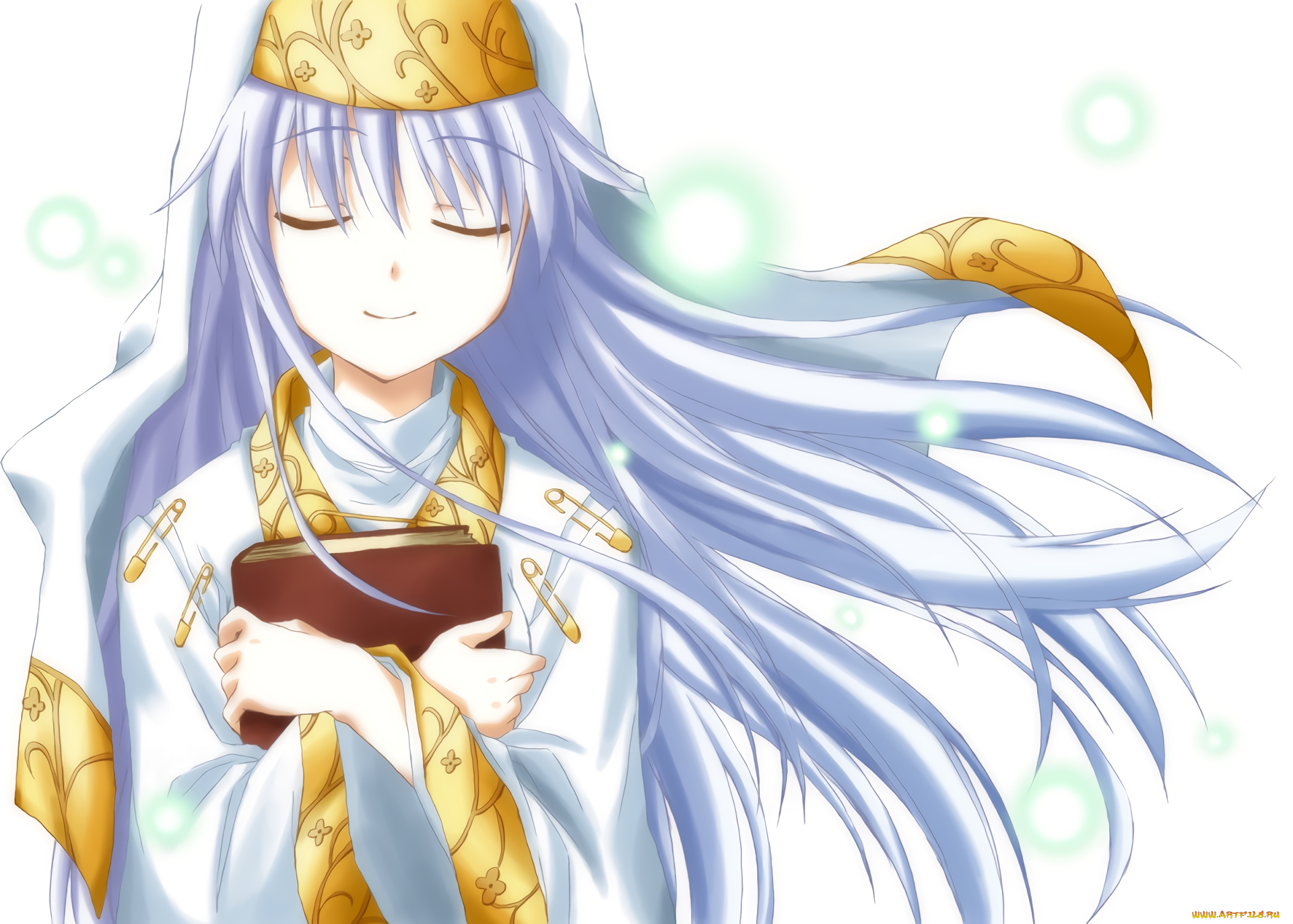 аниме, toaru, majutsu, no, index, девушка, взгляд, фон