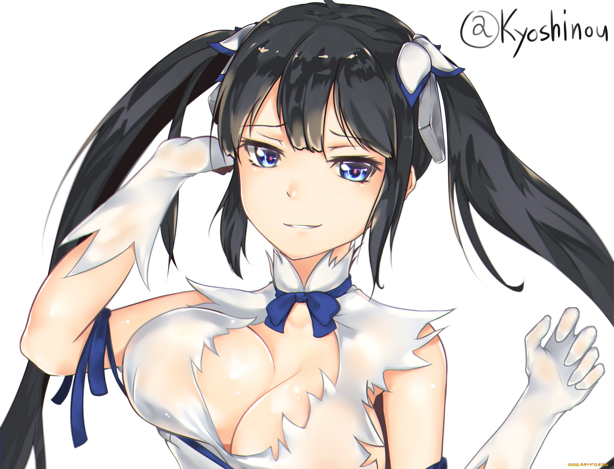 аниме, danmachi, гестия