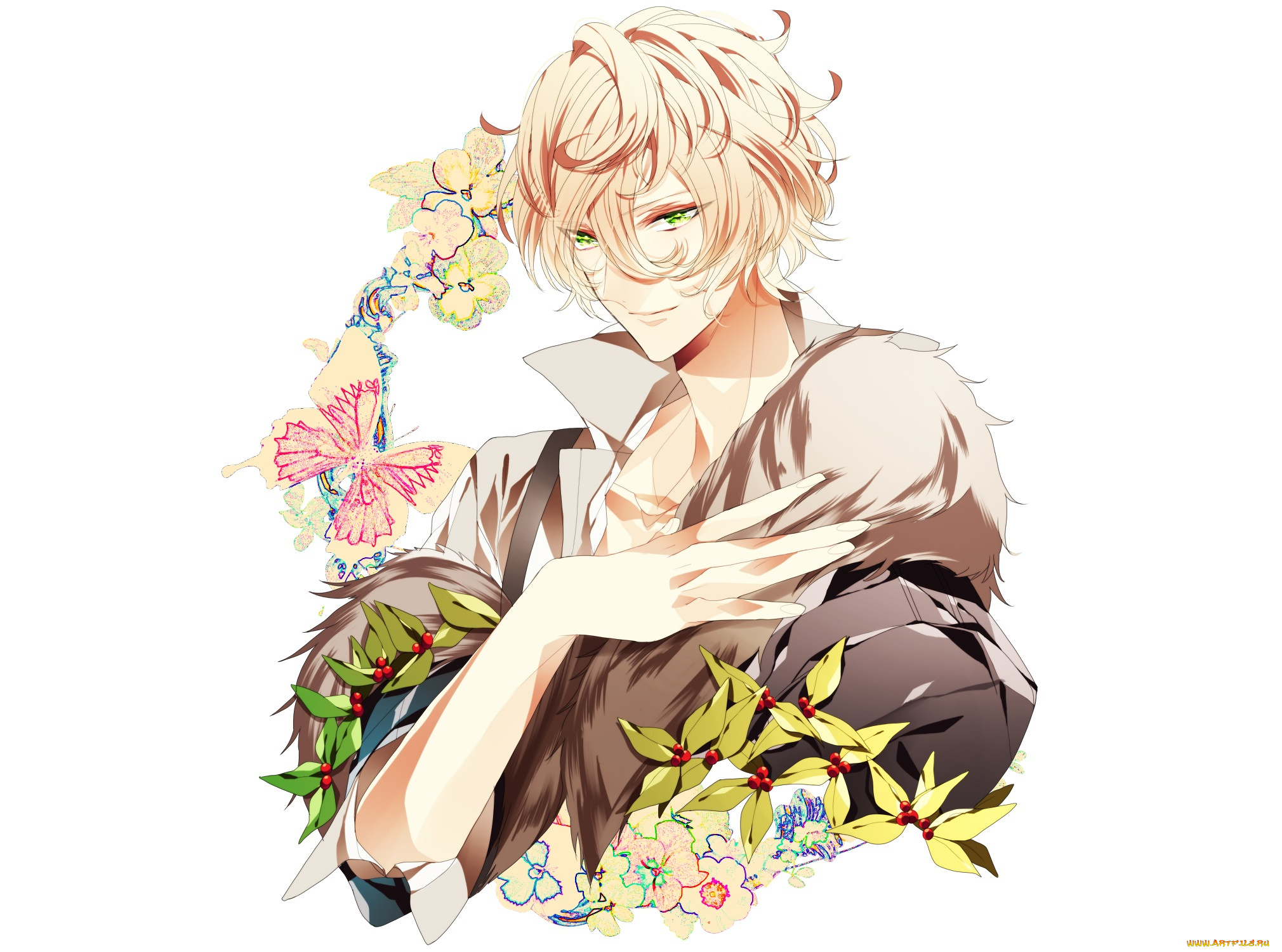 аниме, amnesia, парень