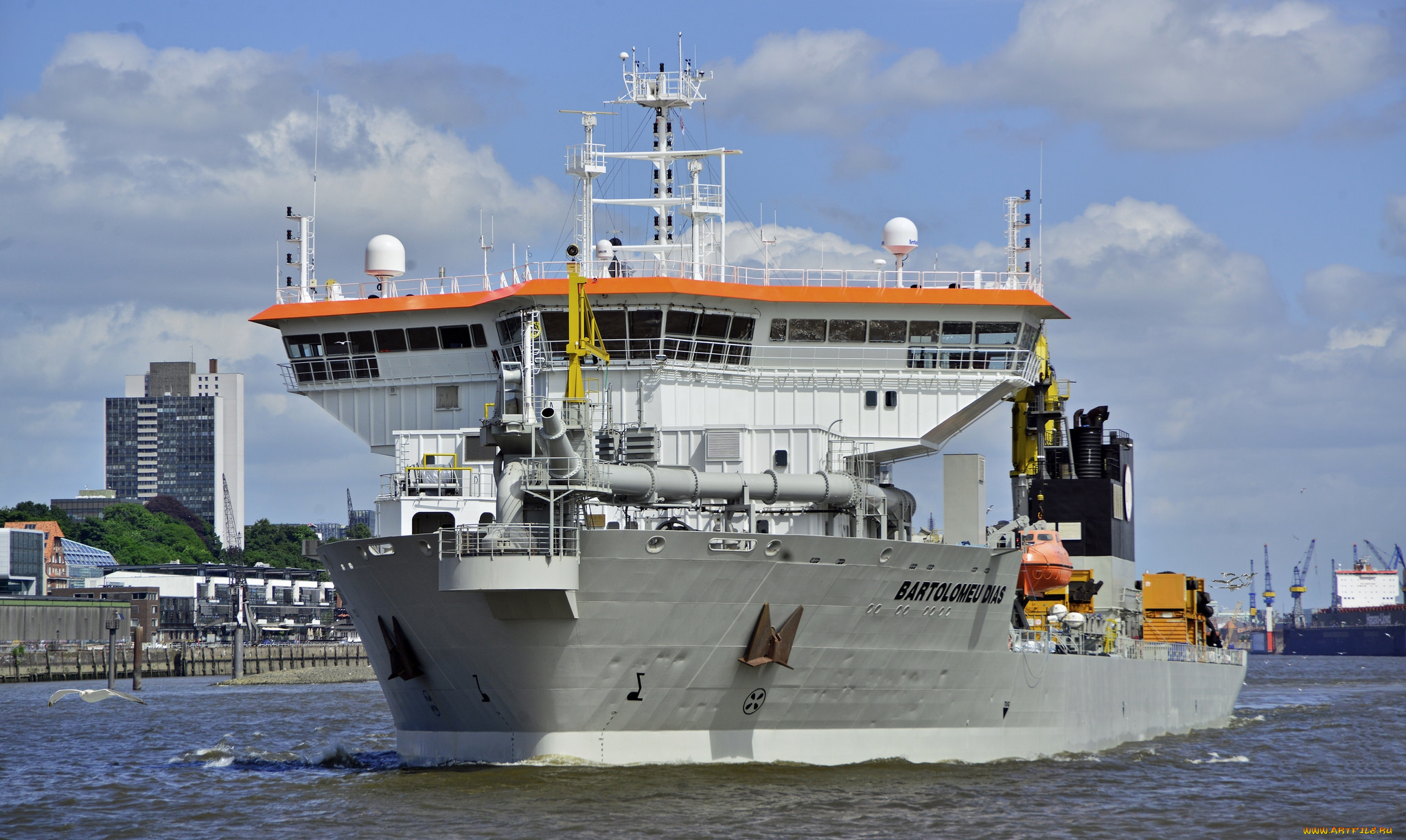 корабли, другое, кабелеукладчик