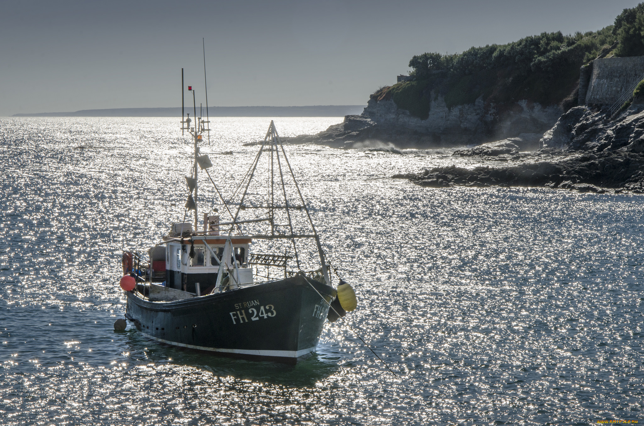 корабли, другое, рыболов