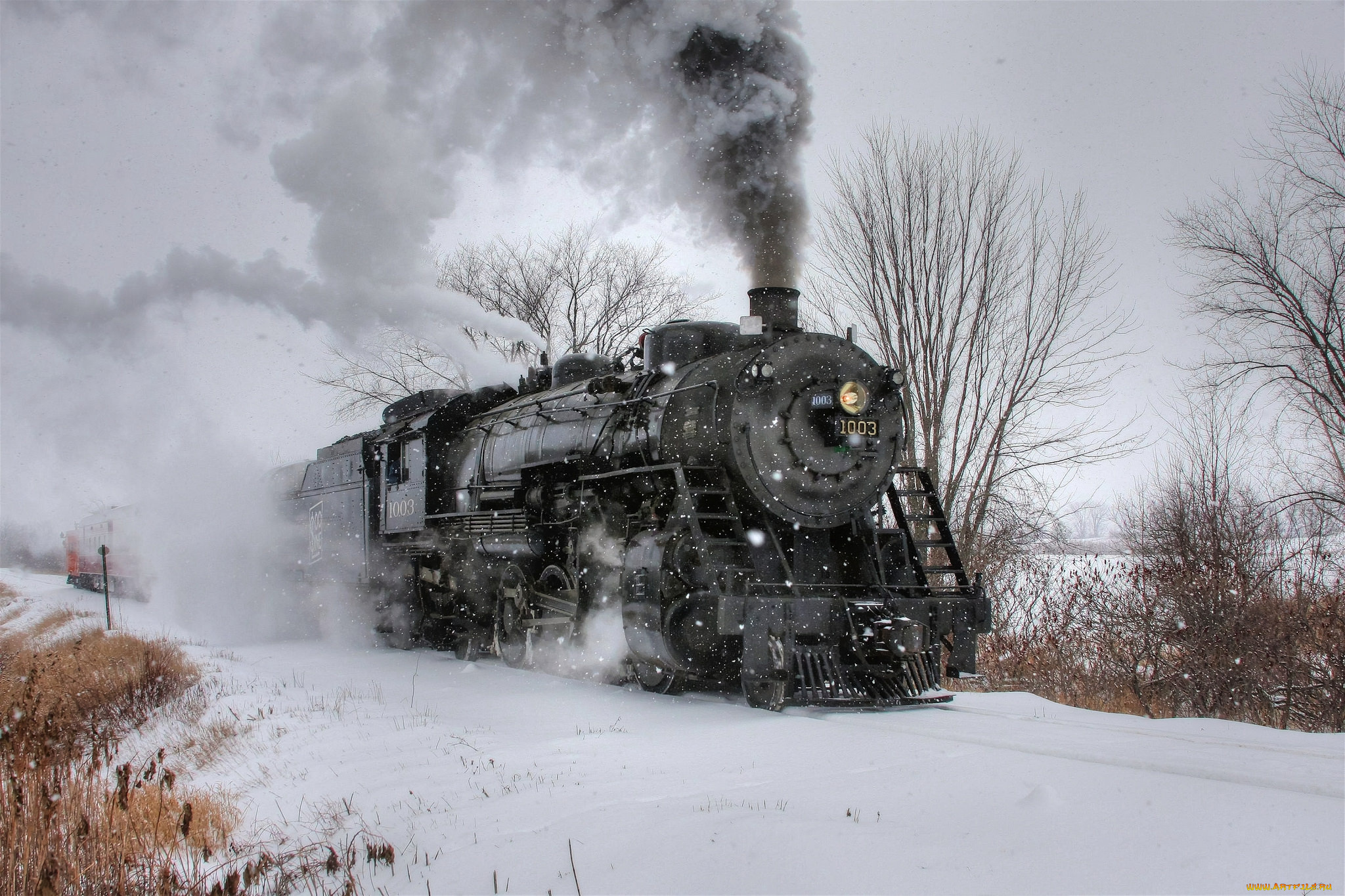 техника, паровозы, состав, локомотив