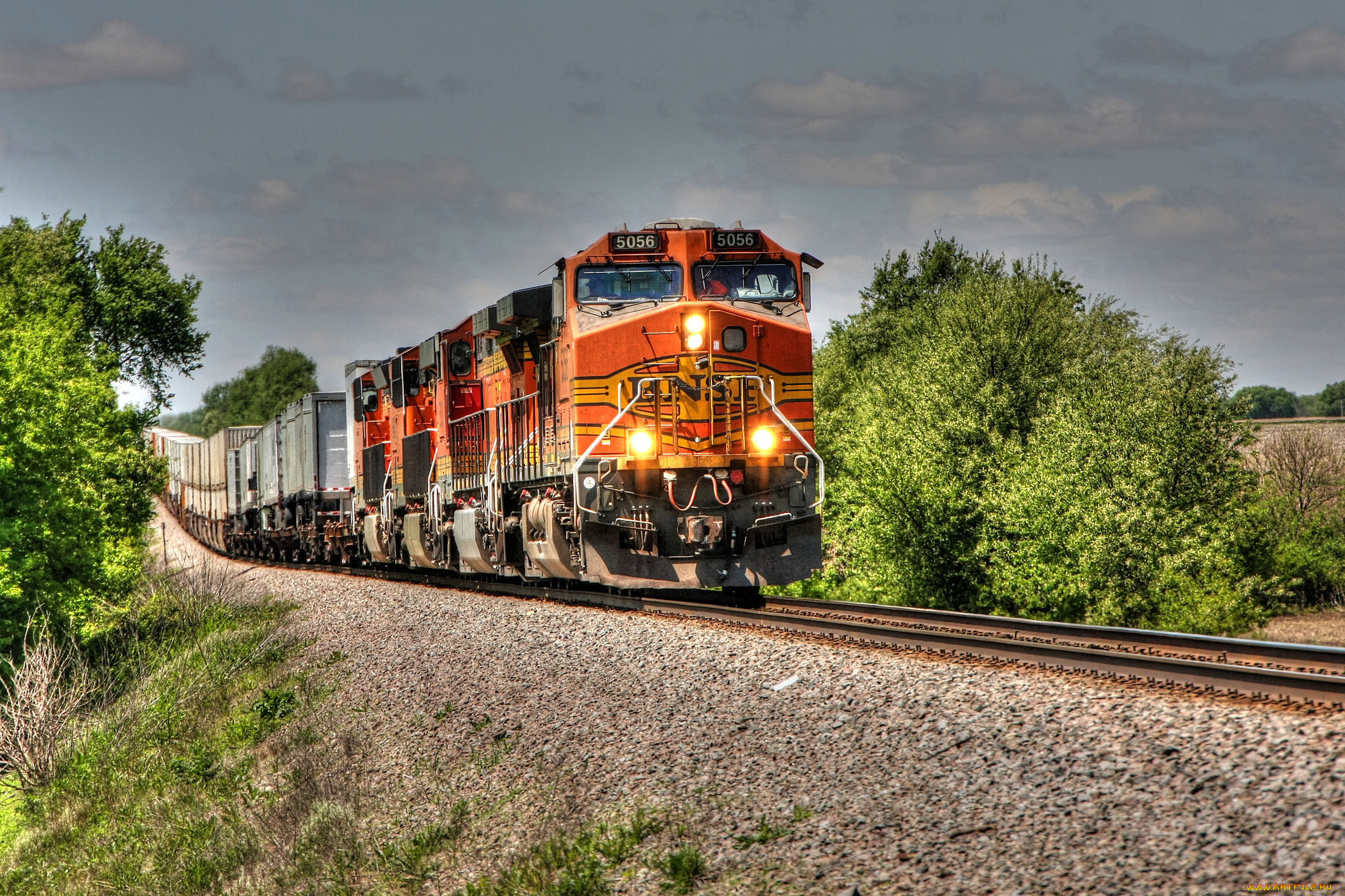 техника, поезда, состав, локомотив