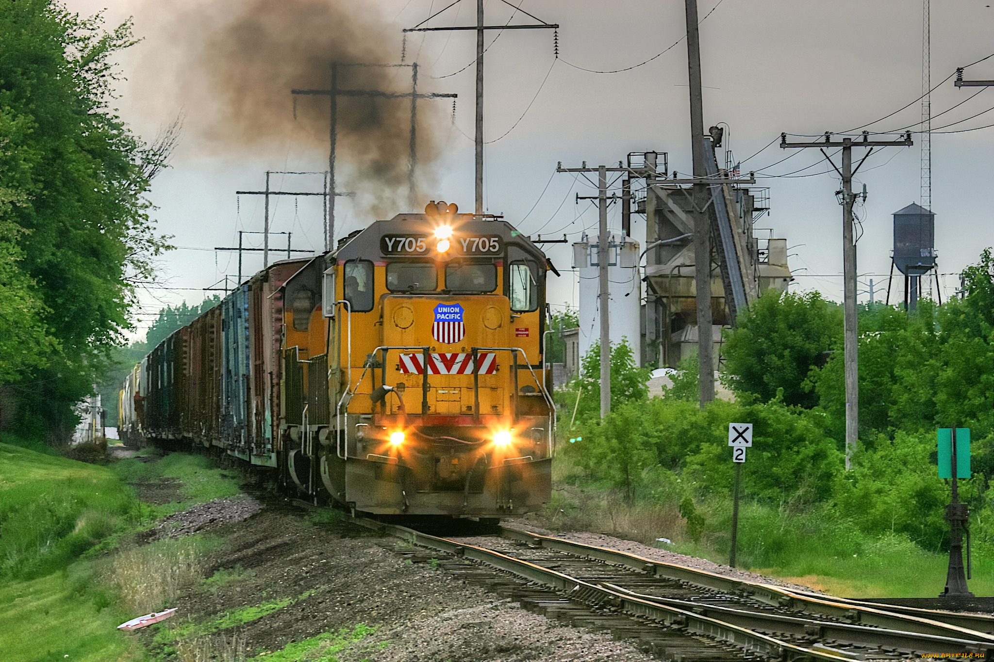 техника, поезда, состав, локомотив