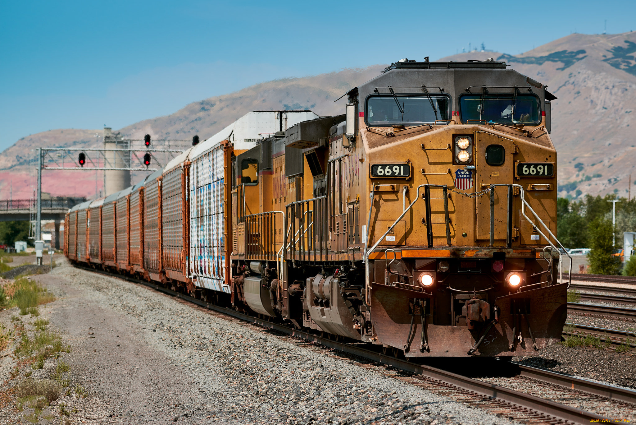 техника, поезда, состав, локомотив