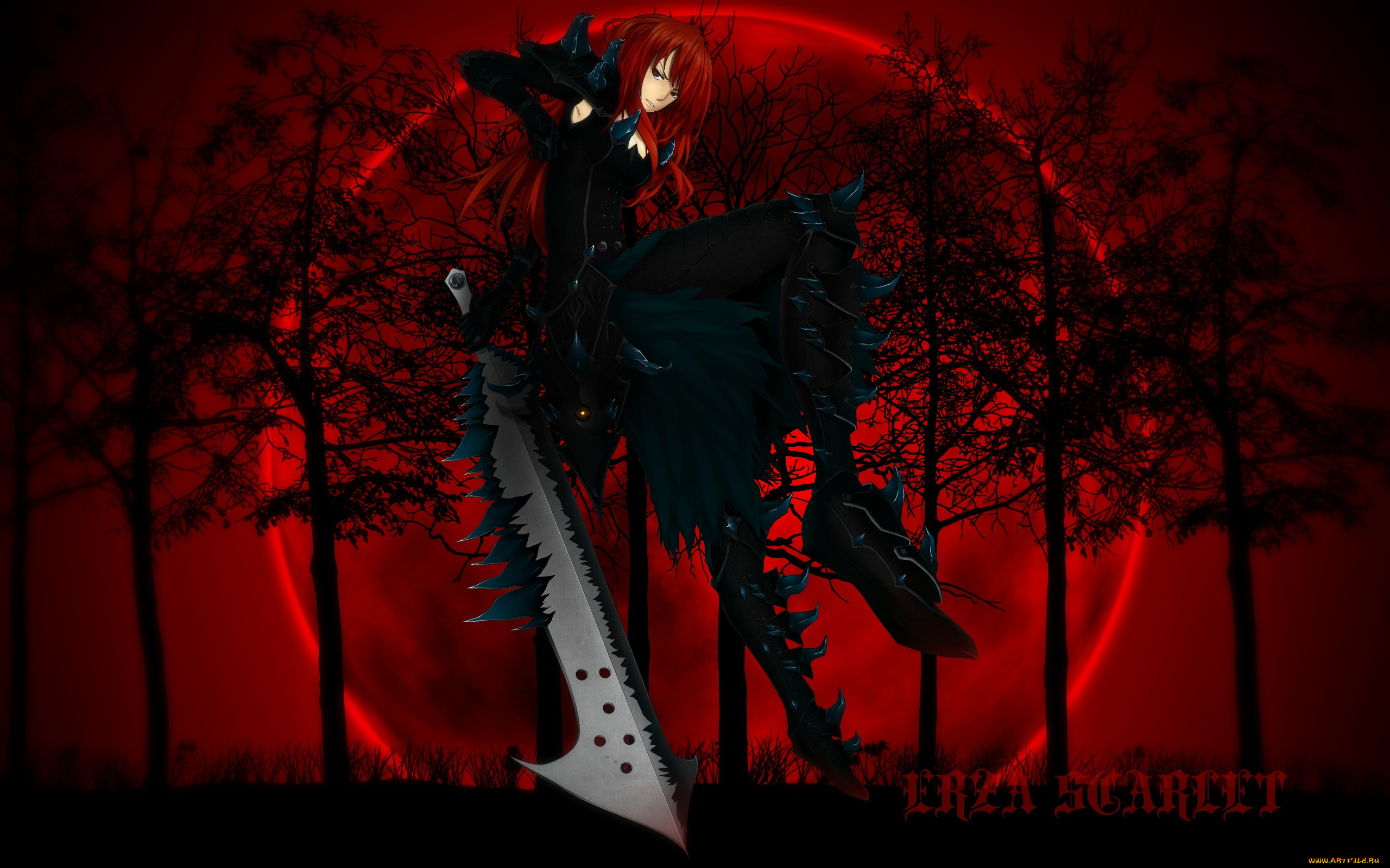 аниме, fairy, tail, эльза