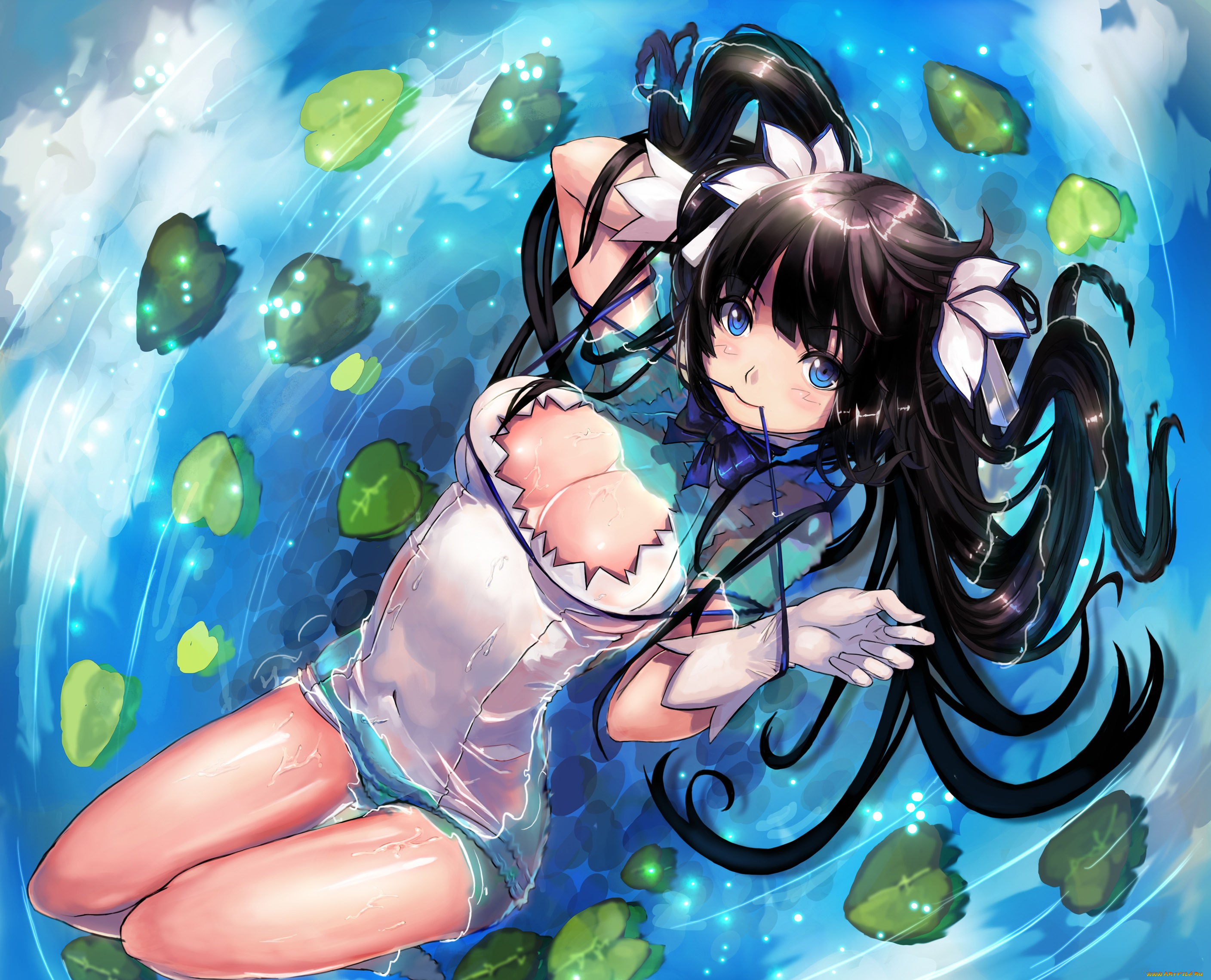 аниме, danmachi, гестия