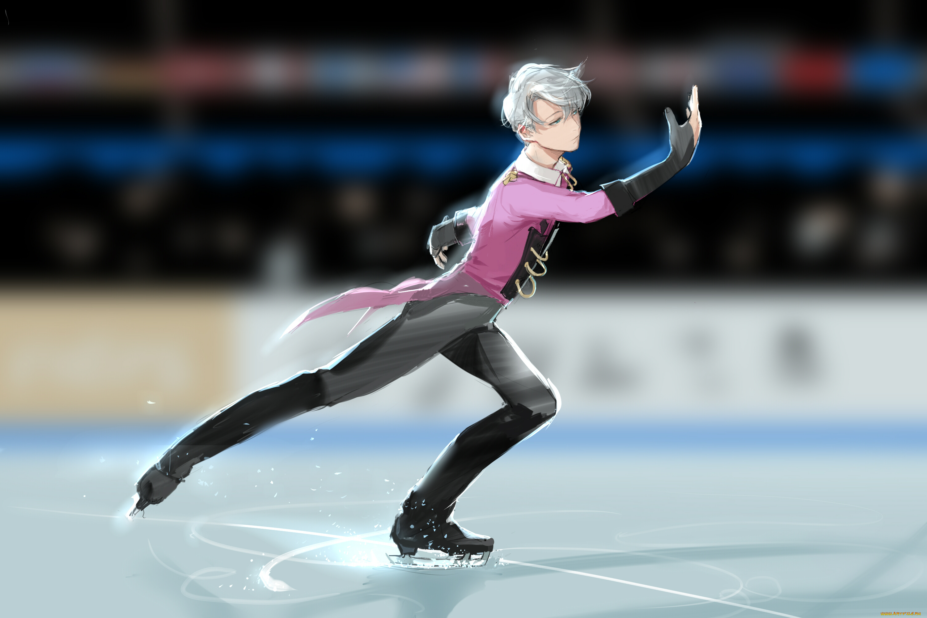 аниме, yuri, on, ice, виктор