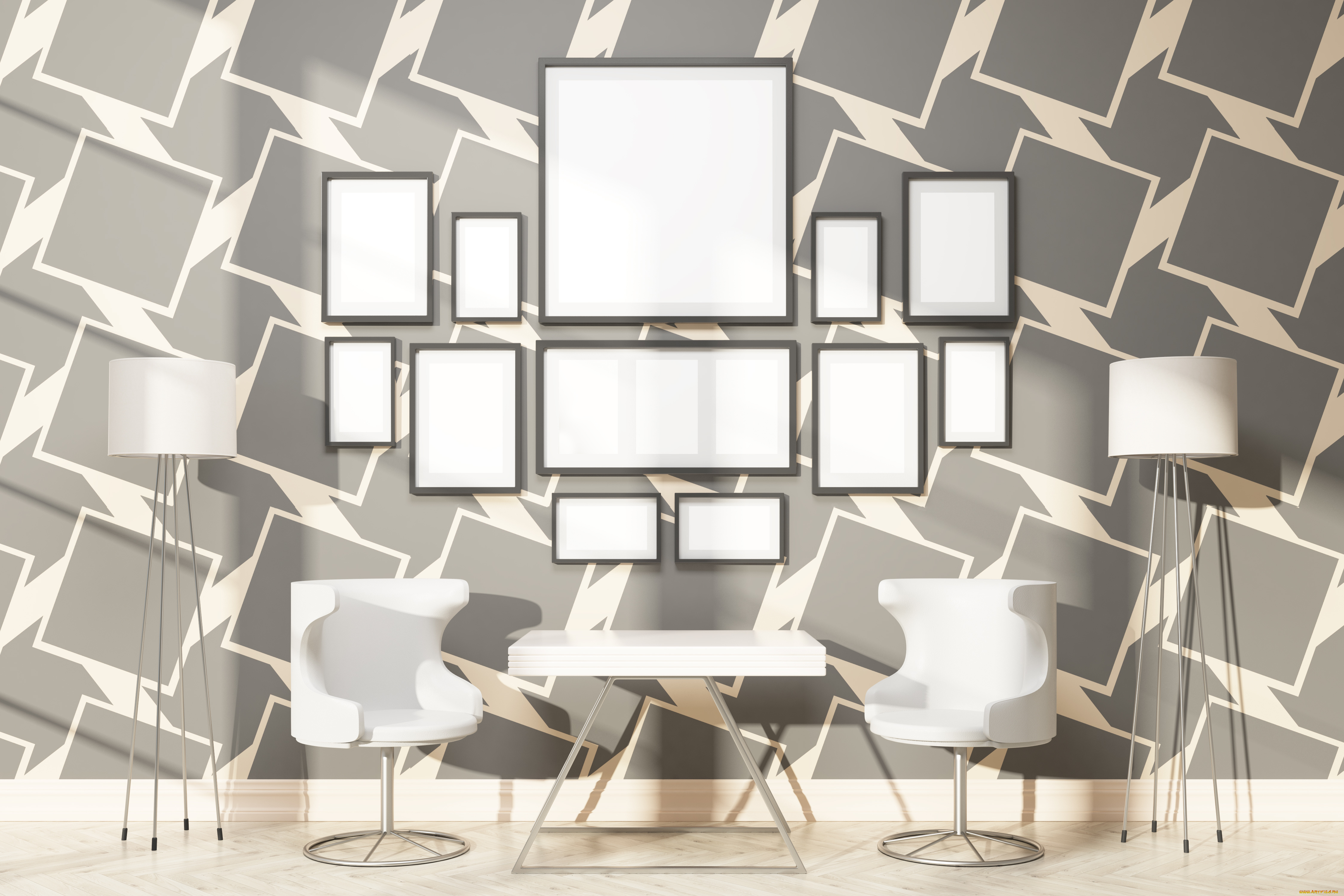 3д, графика, реализм, , realism, стол, комната