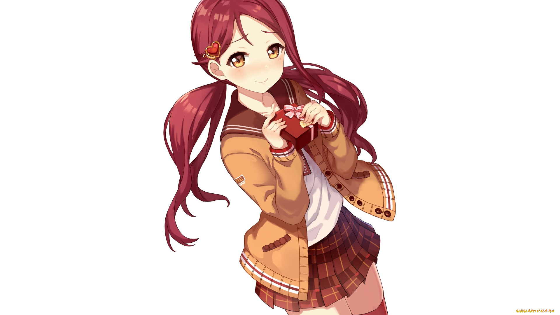 аниме, love, live, , school, idol, project, фон, взгляд, девушка