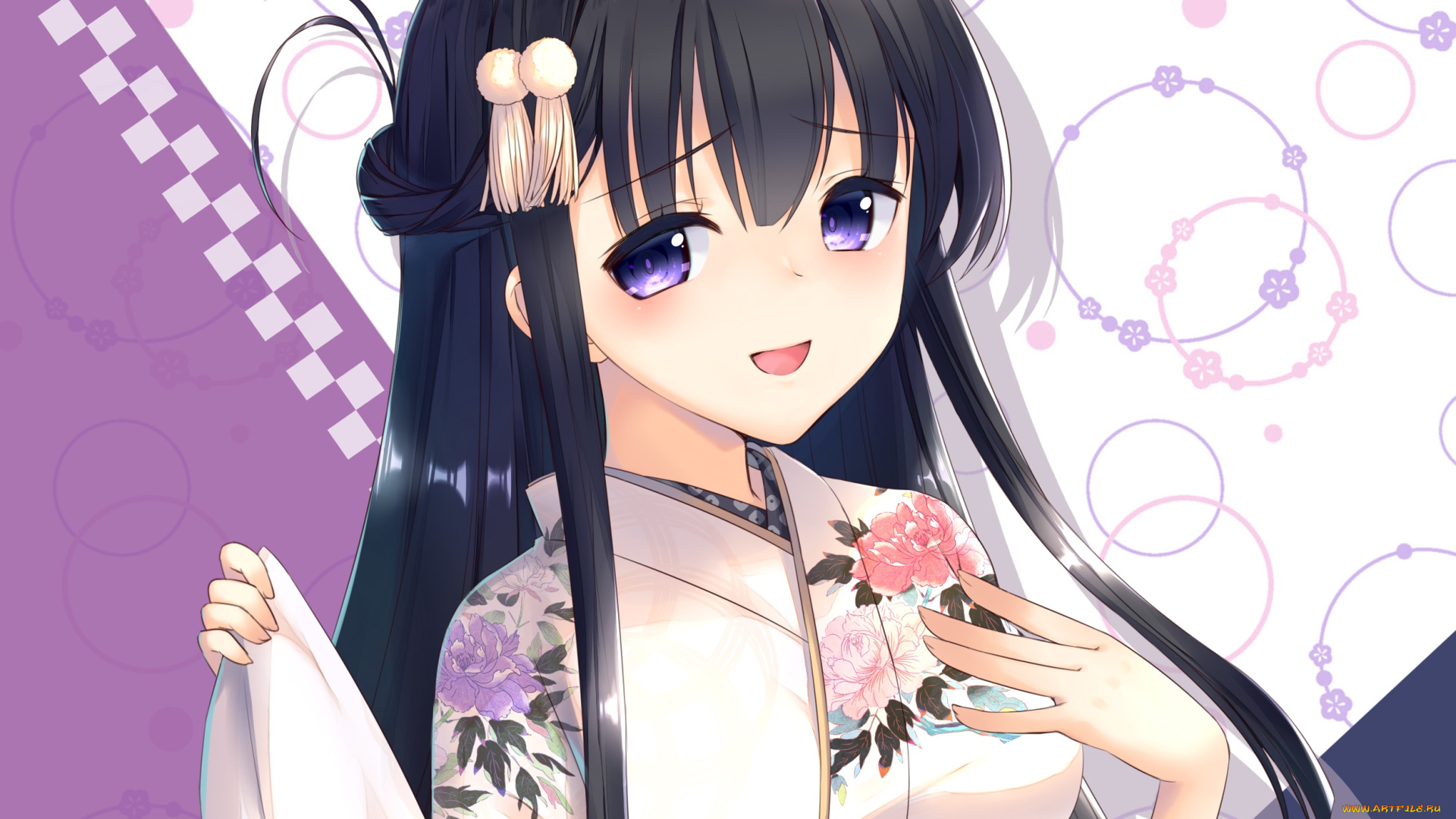 аниме, unknown, , другое, , фон, взгляд, девушка