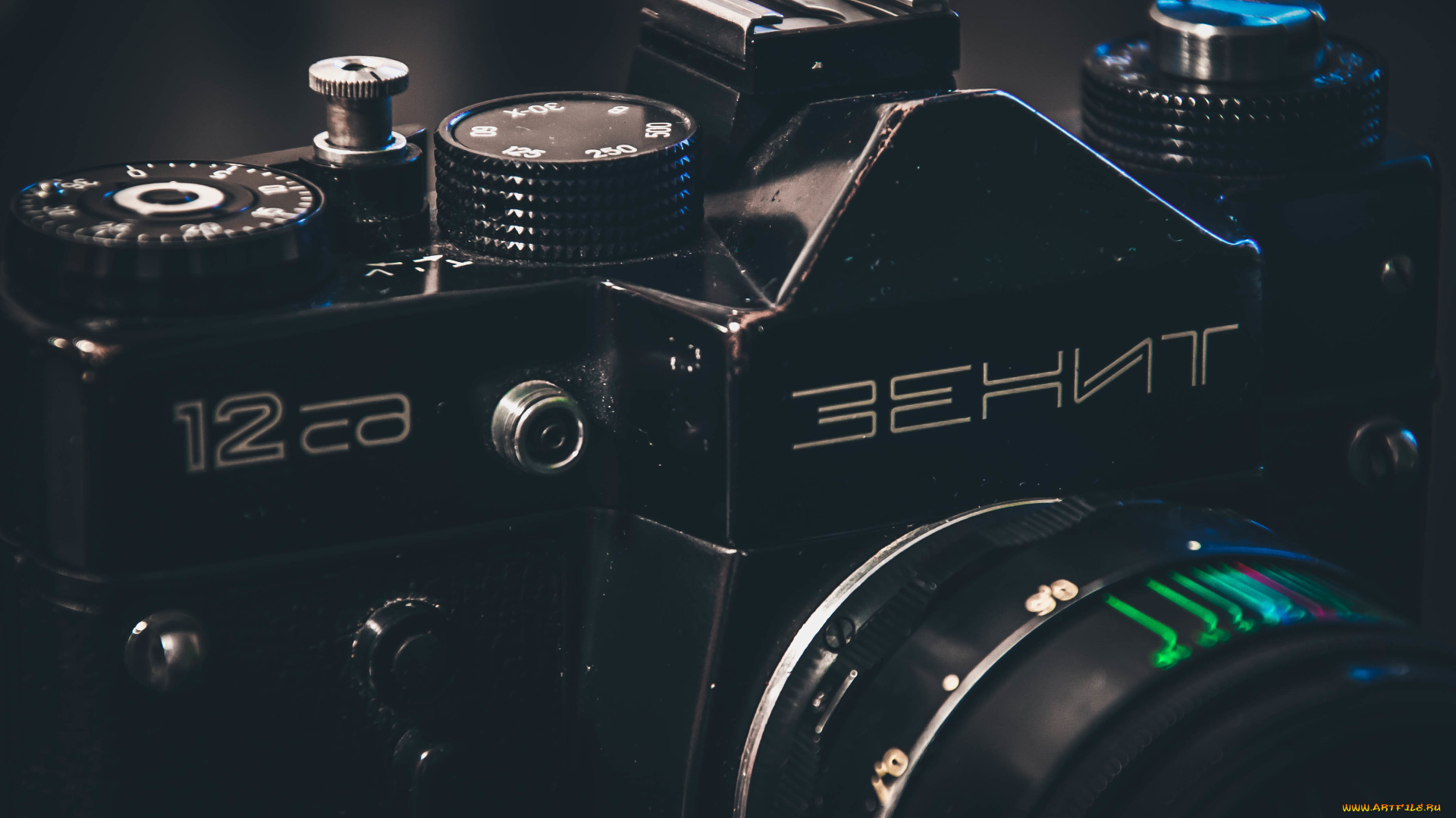 бренды, зенит, черный, фотоаппарат