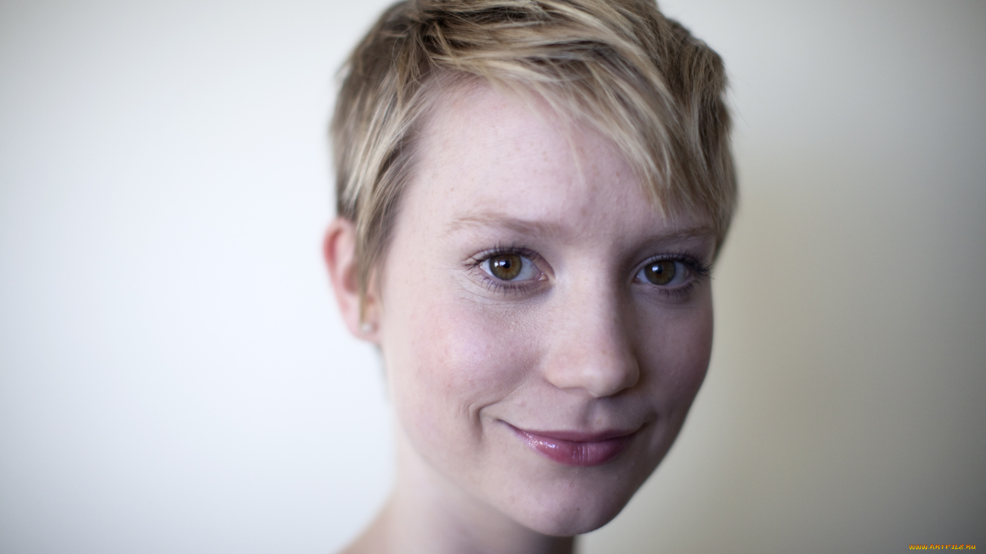 девушки, -unsort, , лица, , портреты, mia, wasikowska, блондинка, лицо, улыбка
