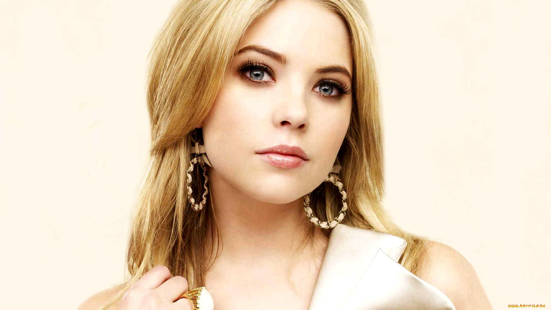 девушки, ashley, benson, серьги