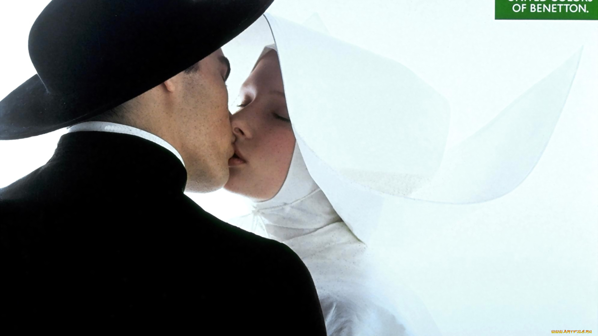 бренды, -, другое, священник, монахиня, поцелуй, табу