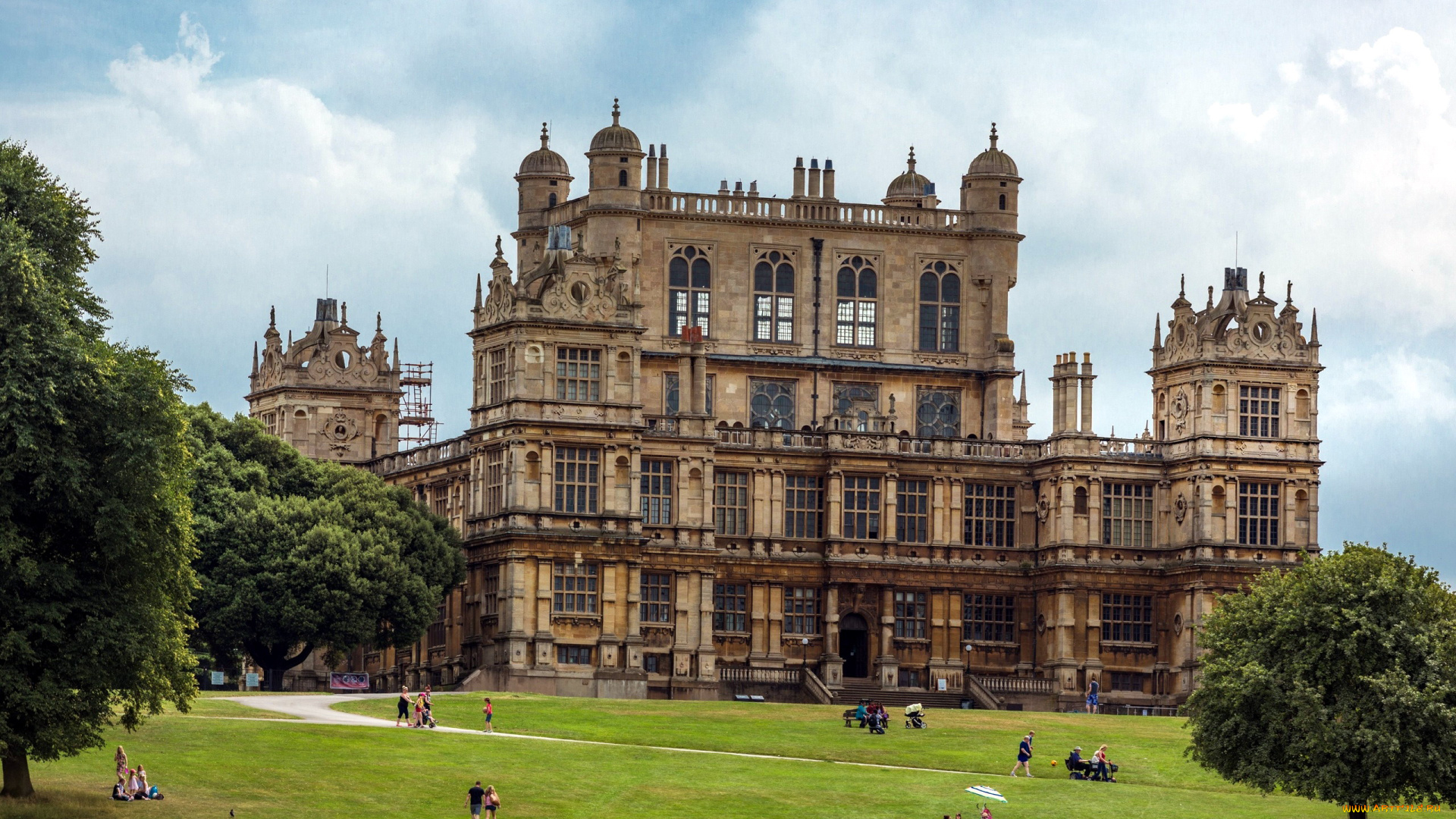 wollaton, hall, nottingham, england, города, -, дворцы, , замки, , крепости, wollaton, hall