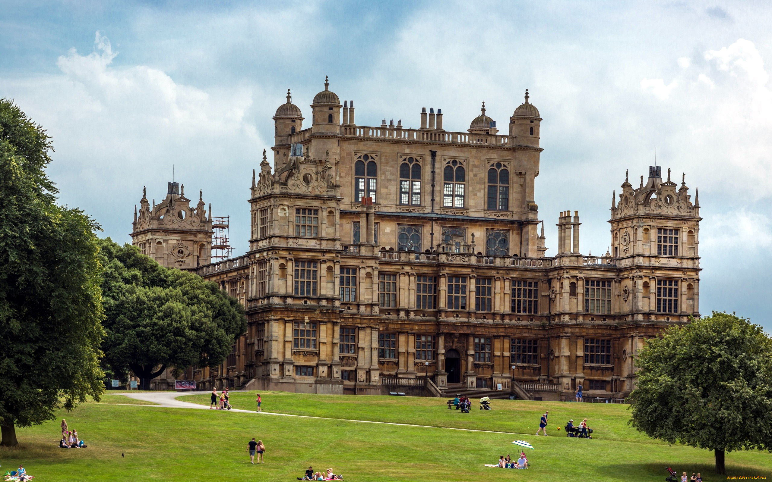 wollaton, hall, nottingham, england, города, -, дворцы, , замки, , крепости, wollaton, hall