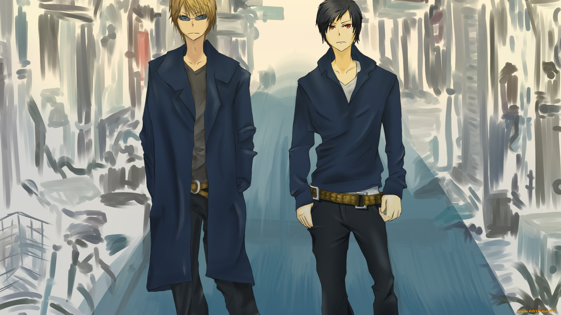 аниме, durarara, дюрарара