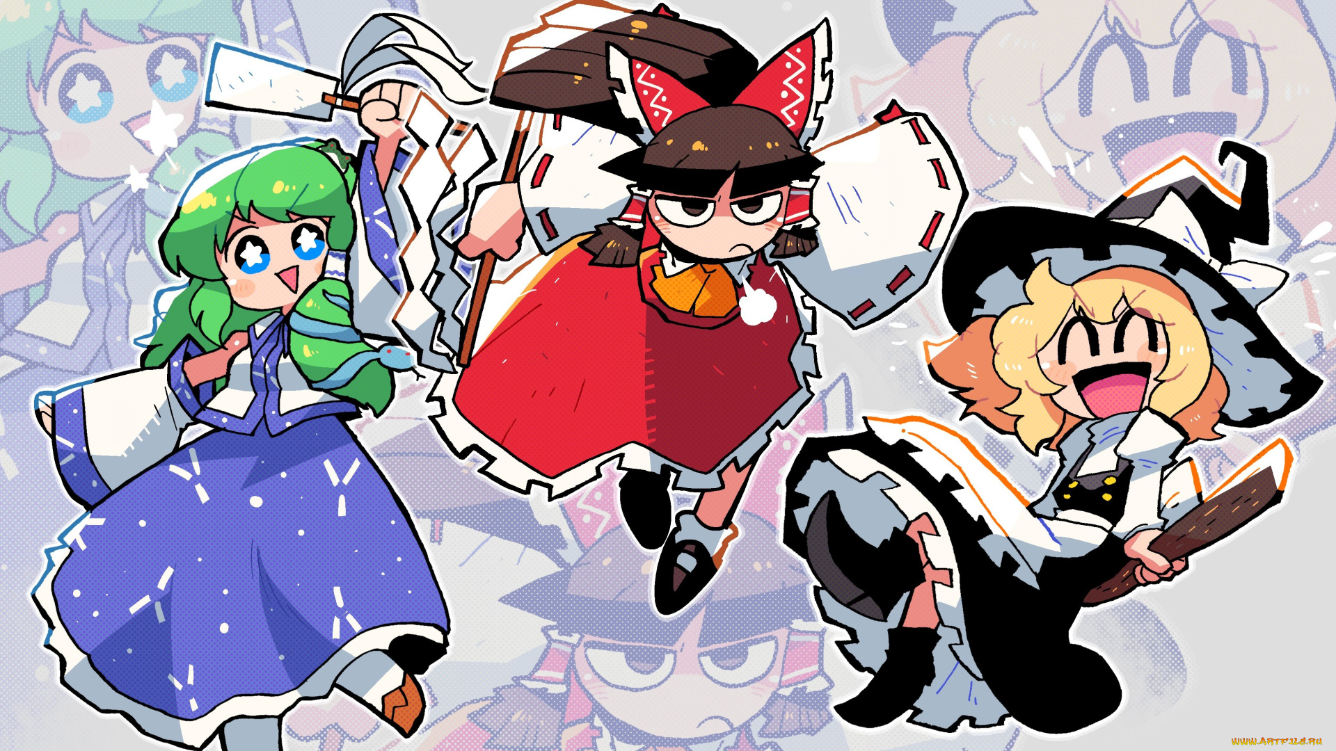 аниме, touhou, тоухоу