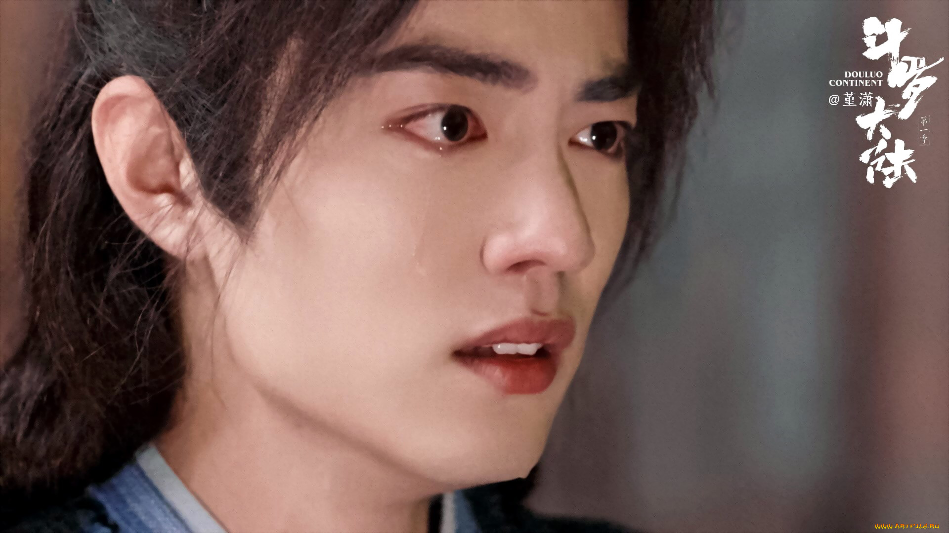 кино, фильмы, douluo, continent, тан, сань, лицо, слеза