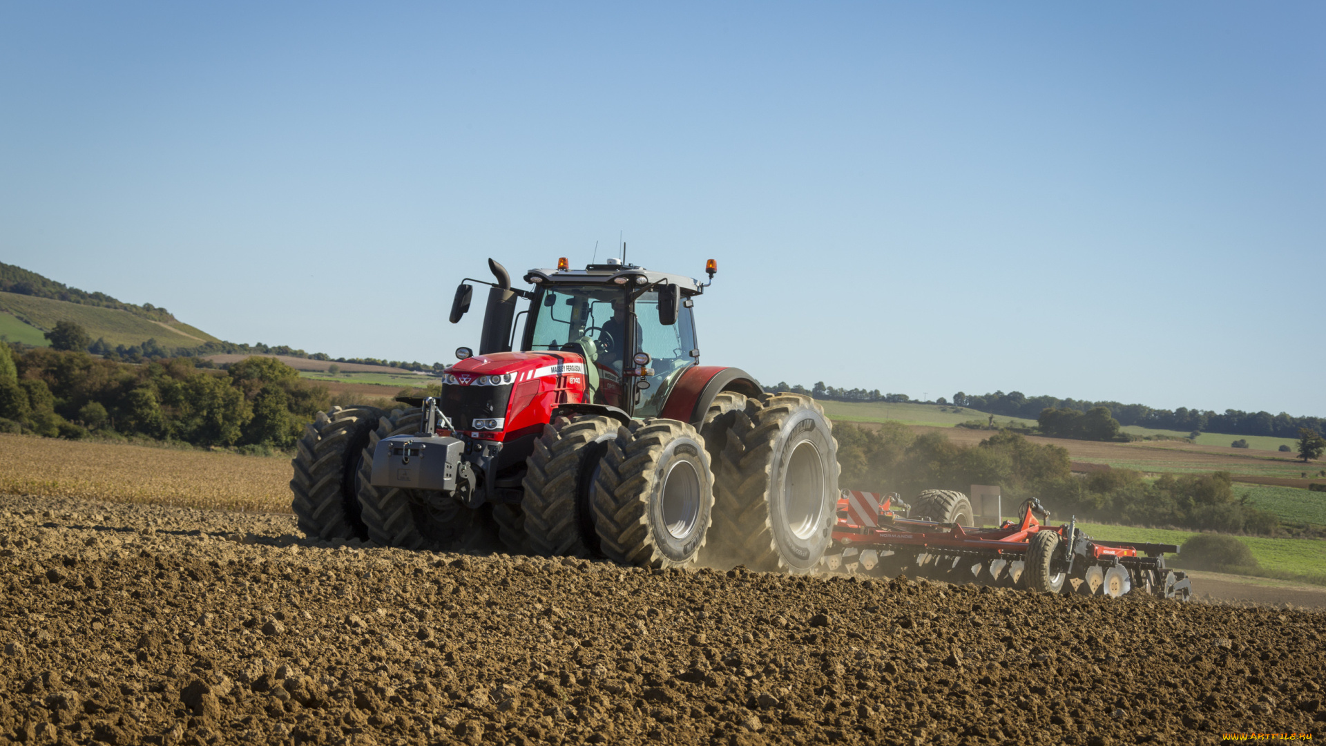 техника, тракторы, massey