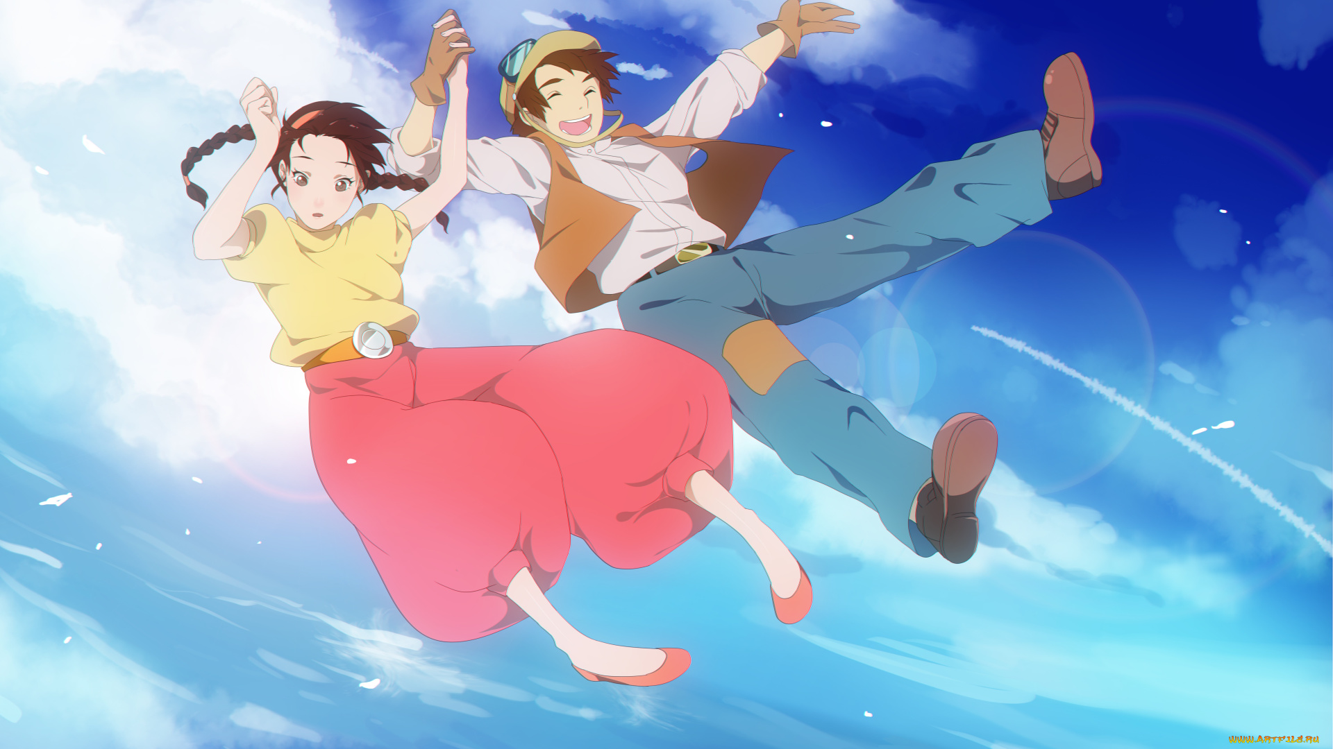 tenkuu, no, shiro, laputa, аниме, небесный, замок, лапута