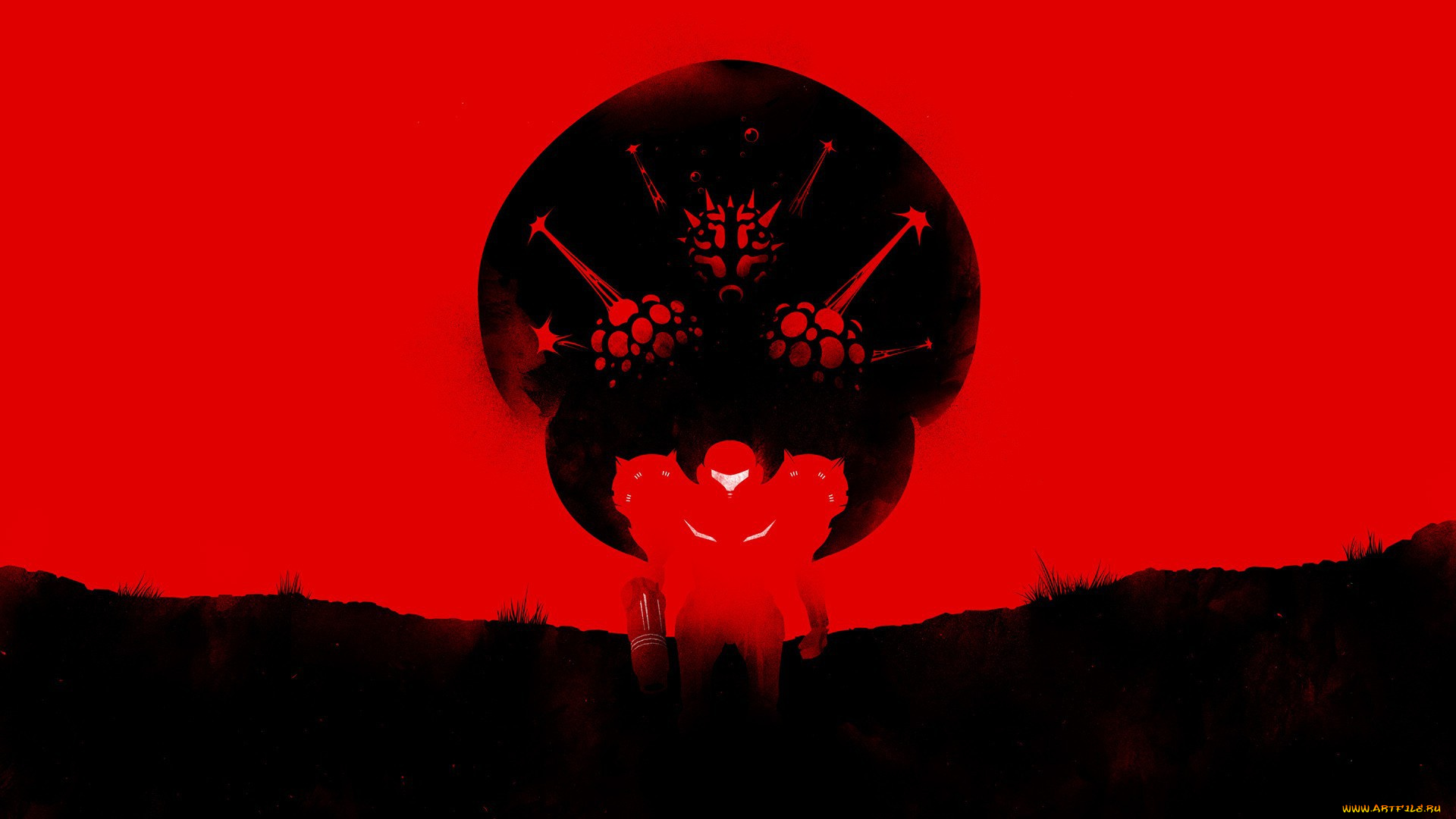 видео, игры, metroid, , other, m, красный, фигура