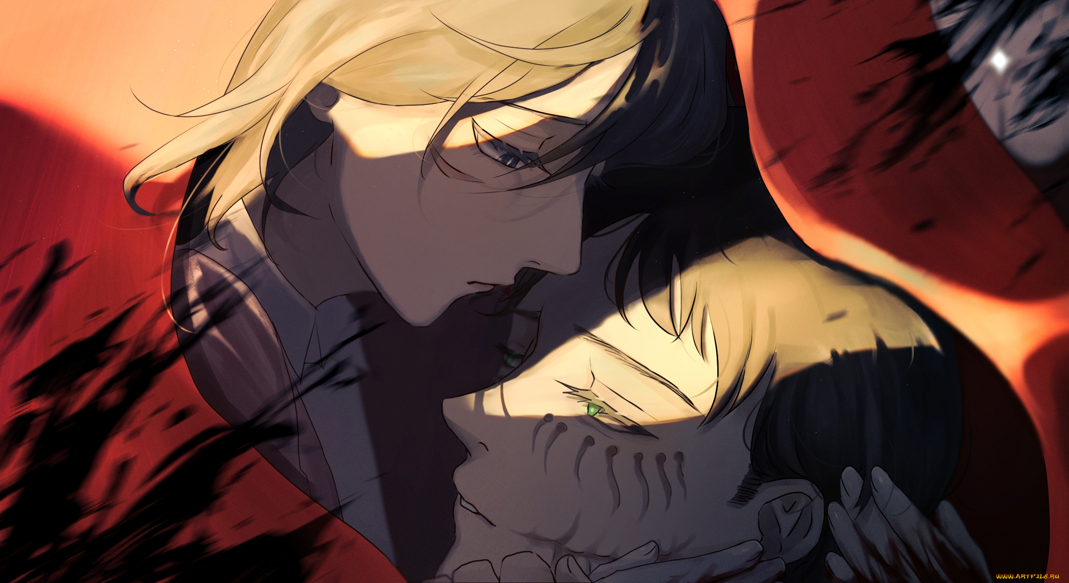 аниме, shingeki, no, kyojin, атака, титанов