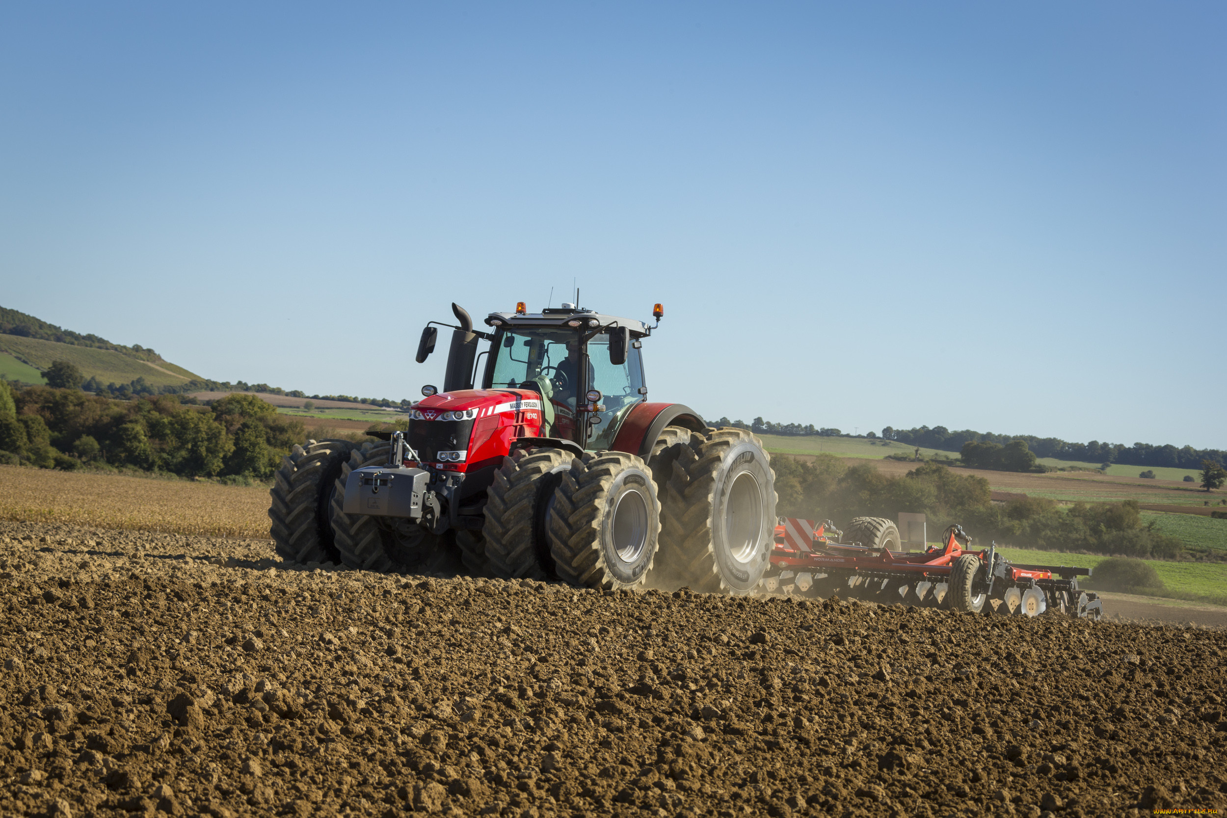 техника, тракторы, massey