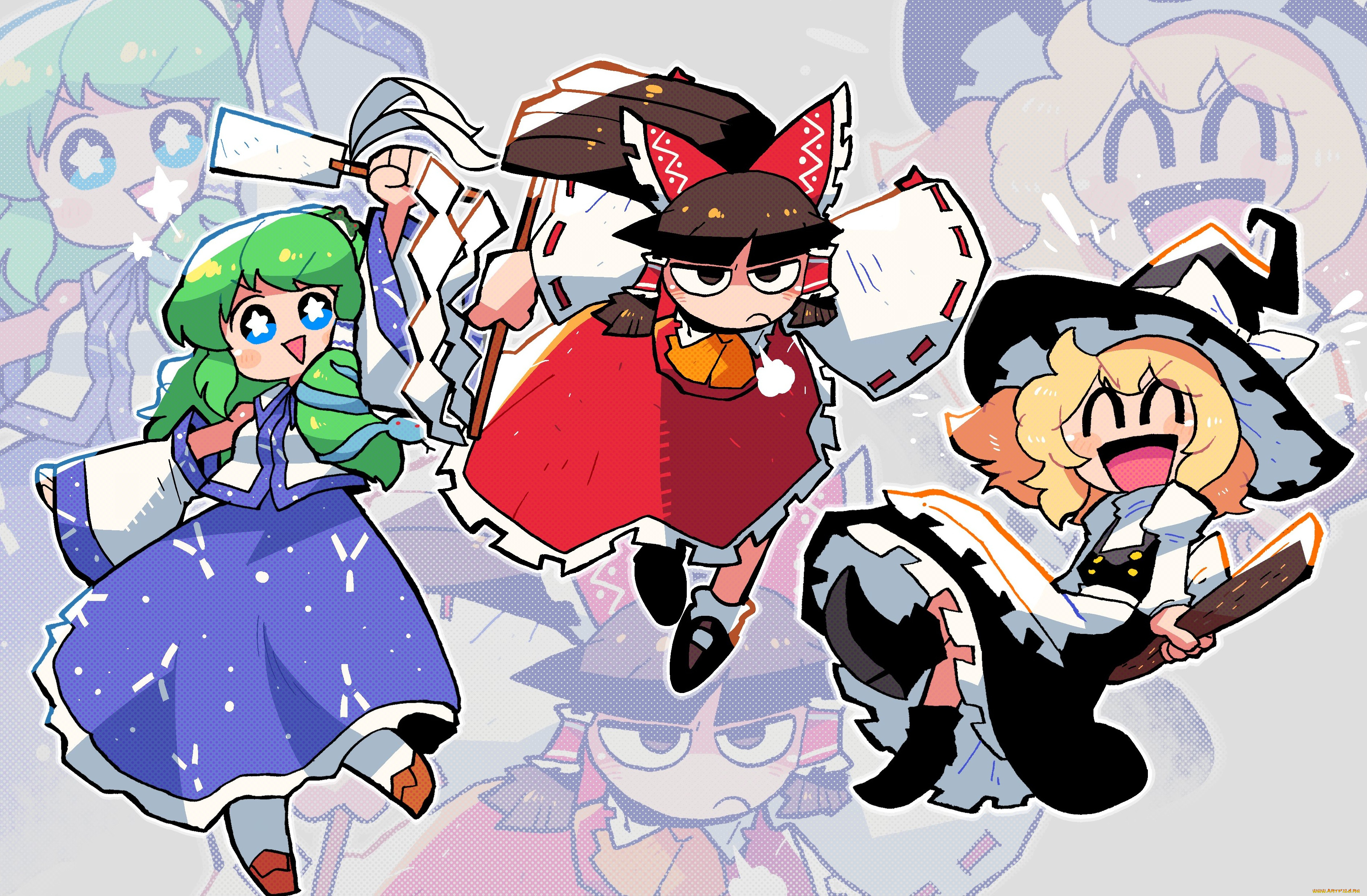 аниме, touhou, тоухоу