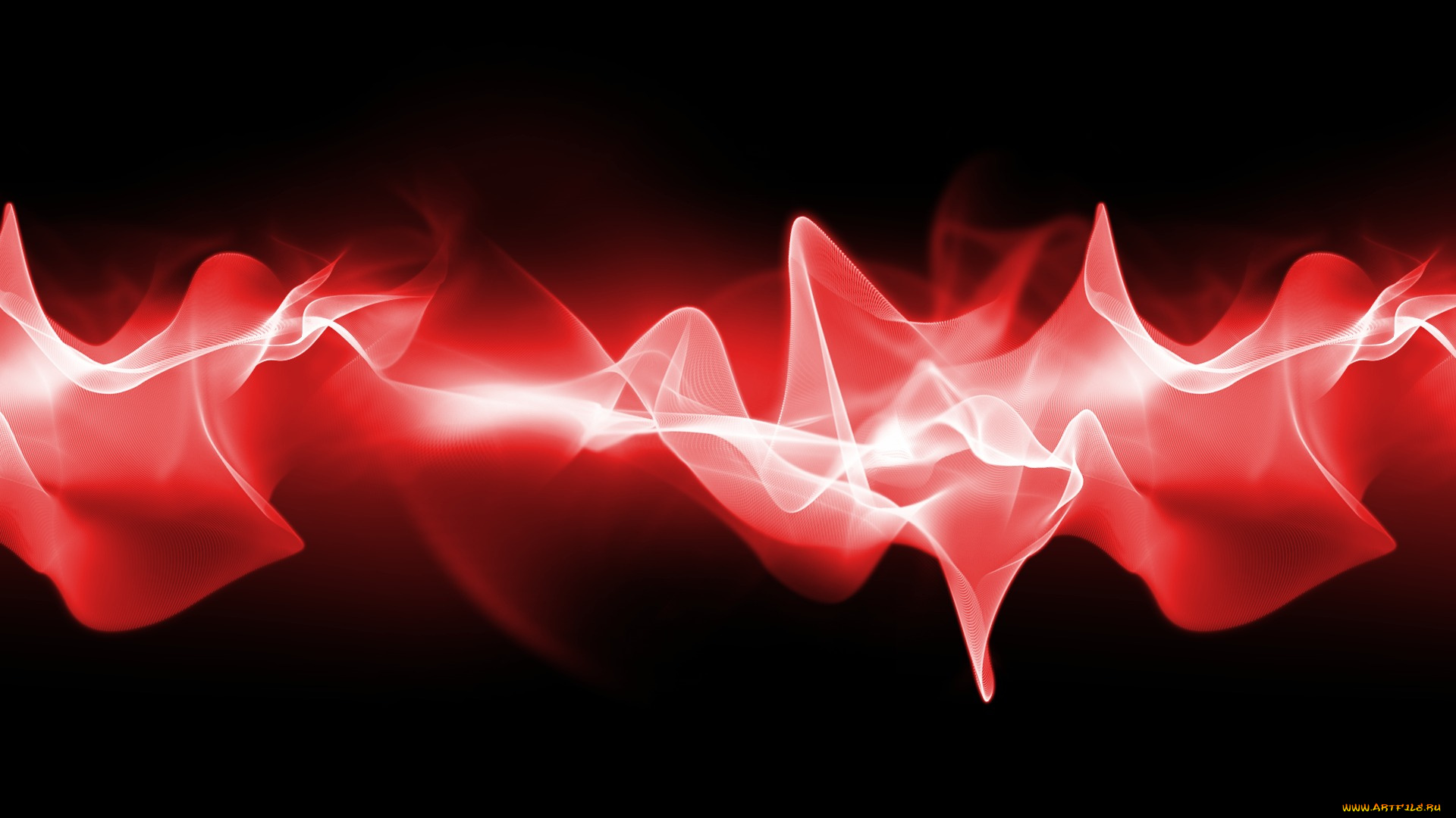 3д, графика, абстракция, , abstract, красный, энергия