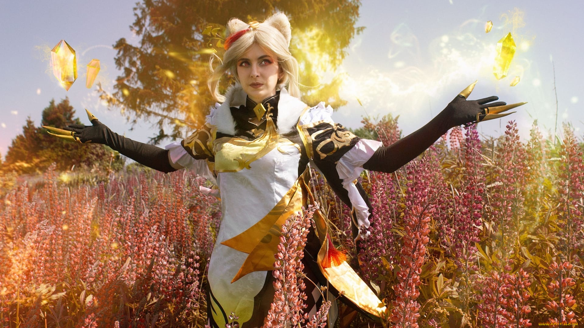 девушки, наталья, фильченкова, , , alisa, костюм, образ, поле, цветы, магия