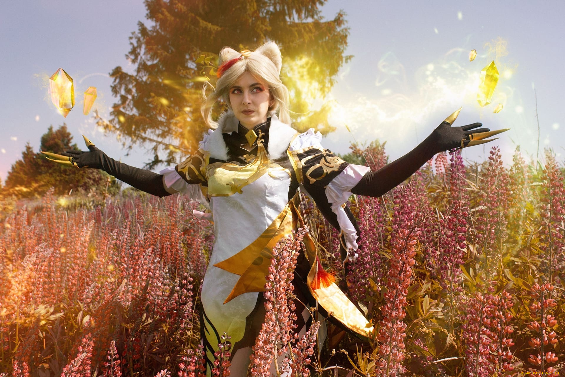 девушки, наталья, фильченкова, , , alisa, костюм, образ, поле, цветы, магия