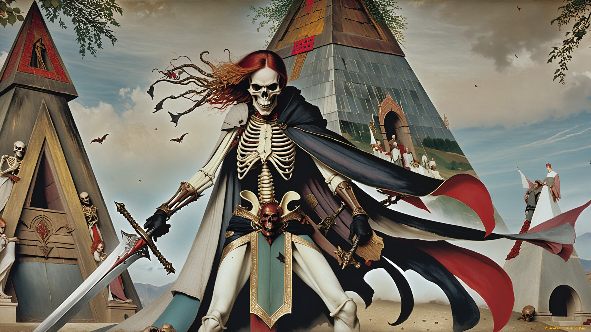 фэнтези, нежить, нейросети, графика, нейроарт, ai, art, нейронные, сети, рисунки, нейро, искусство, нейрографика, graphics, neuroart, neural, networks, drawings, neuro, neurography