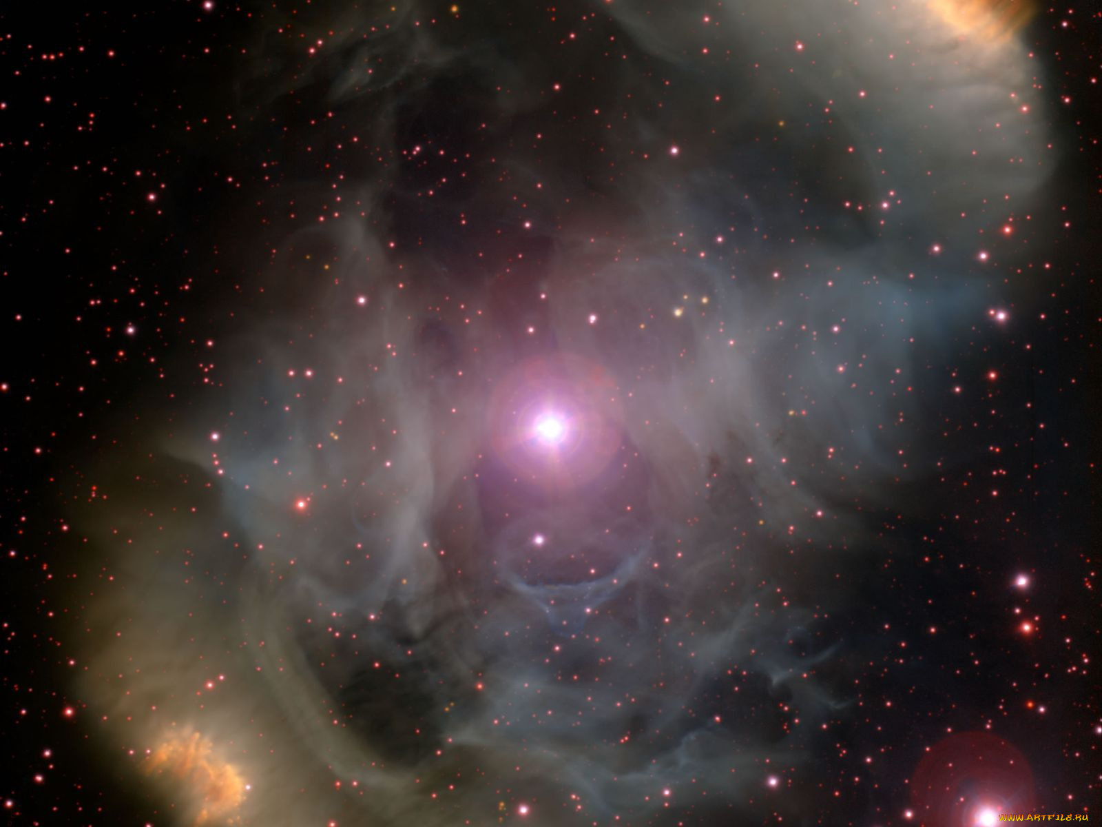ngc, 6164, биполярная, эмиссионная, туманность, космос, галактики, туманности