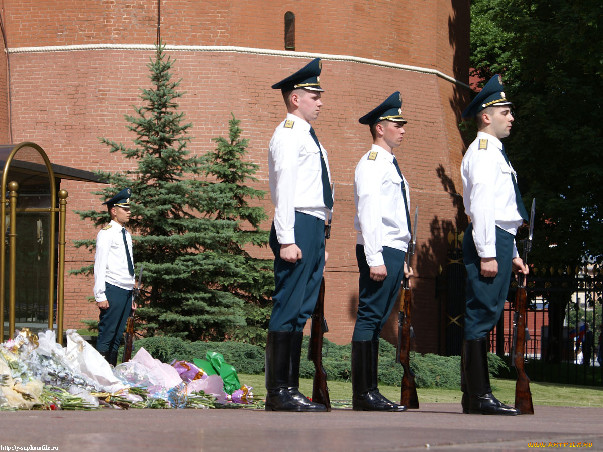 москва, смена, караула, могилы, неизвестного, солдата, разное, люди